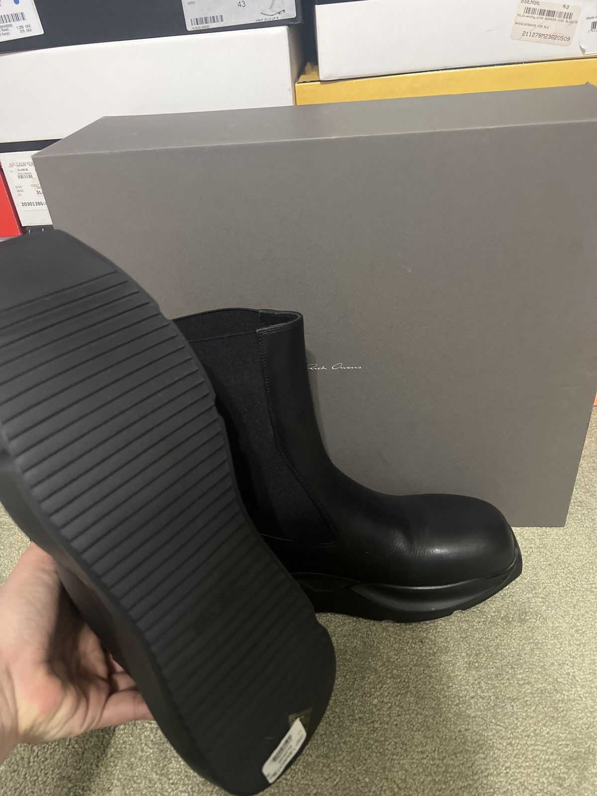 Rick Owens Rick Owens Geth Beatle Boots Size US 10 / EU 43 - 2 Thumbnail