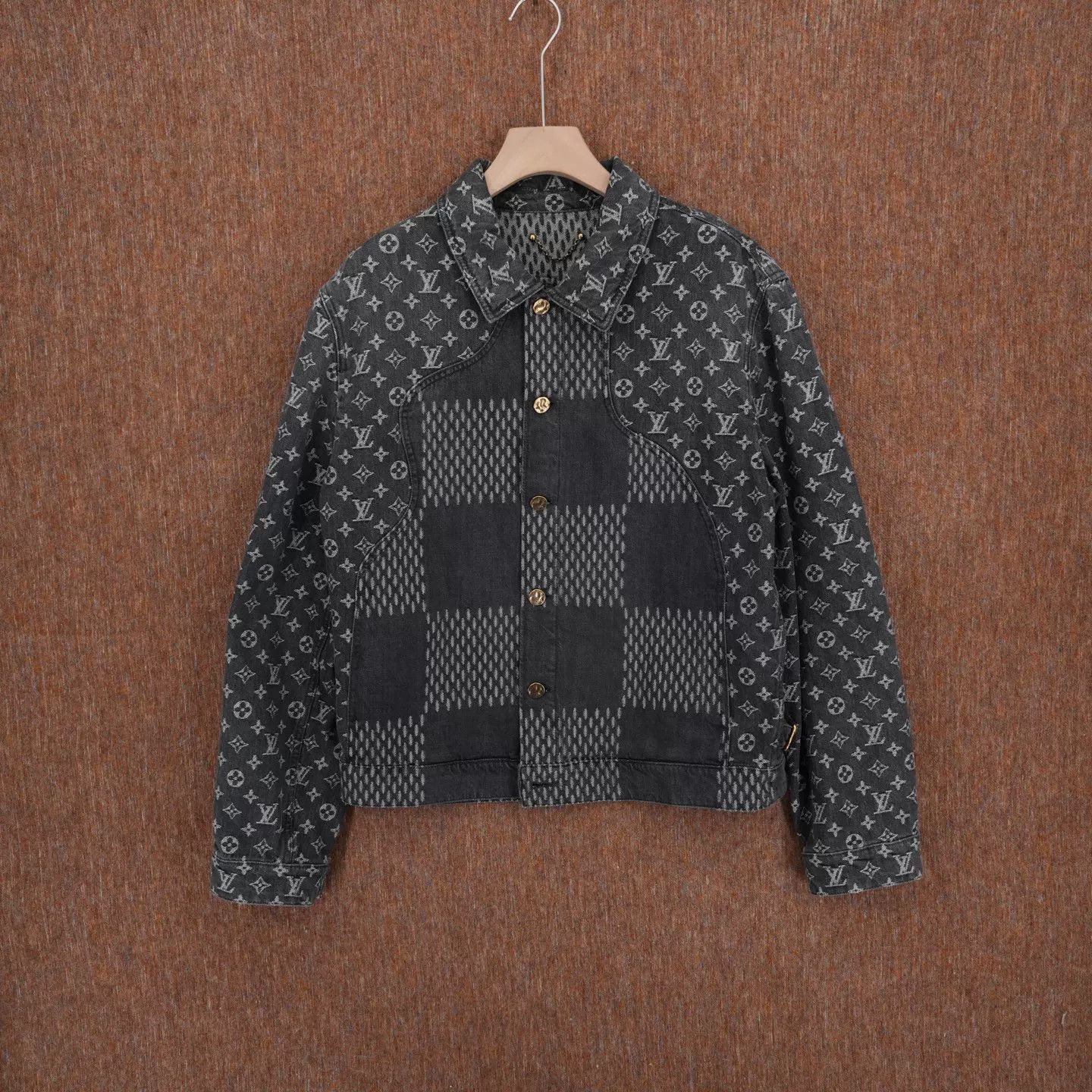 Louis Vuitton Louis Vuitton Nigo Patchwork Denim Jacket Size US M / EU 48-50 / 2 - 1 Thumbnail