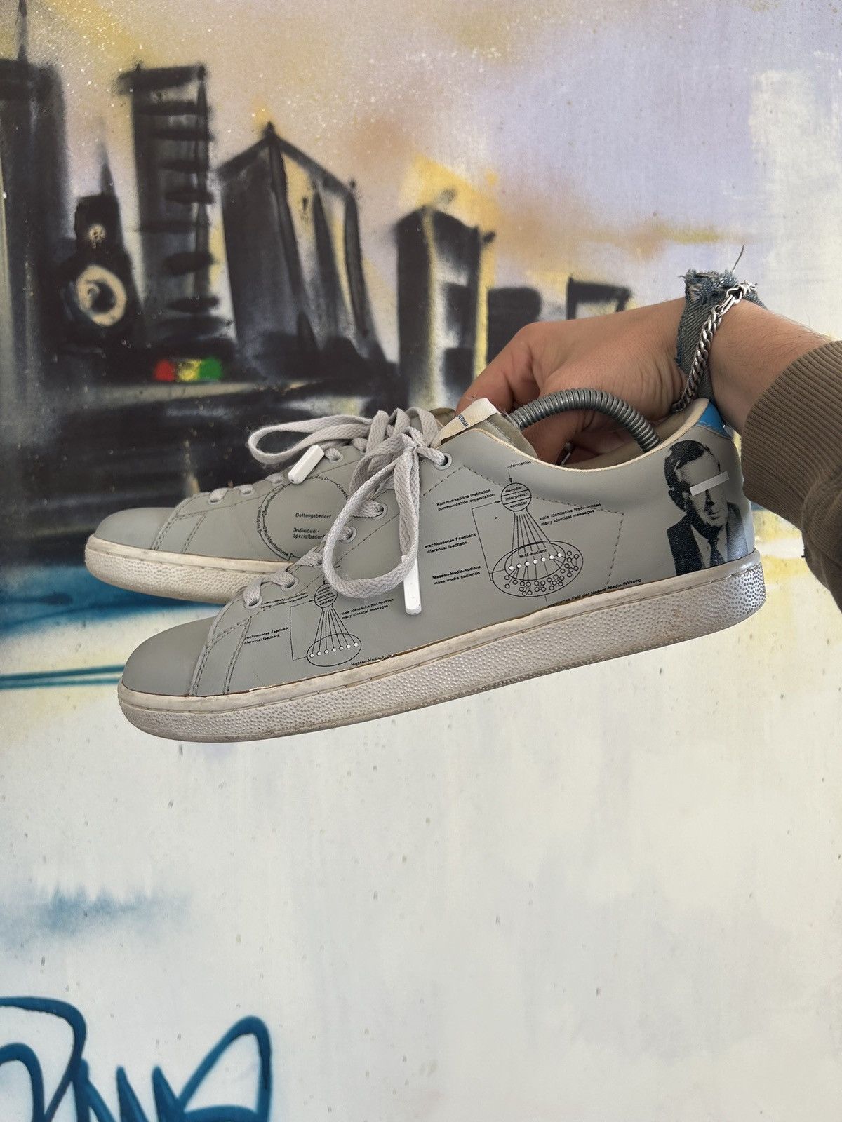 Undercover AW2010 Undercover ‘Avakareta Life’ Court Sneakers Size US 10 / EU 43 - 13 Thumbnail