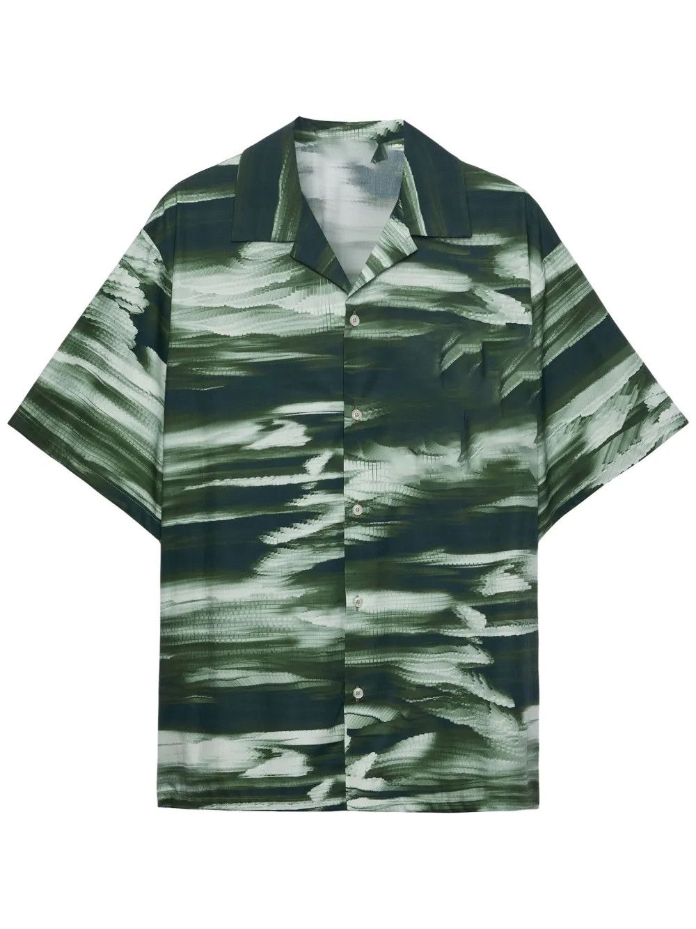 Other Men’s Green Abstract Pattern Shirt Size US L / EU 52-54 / 3 - 3 Thumbnail
