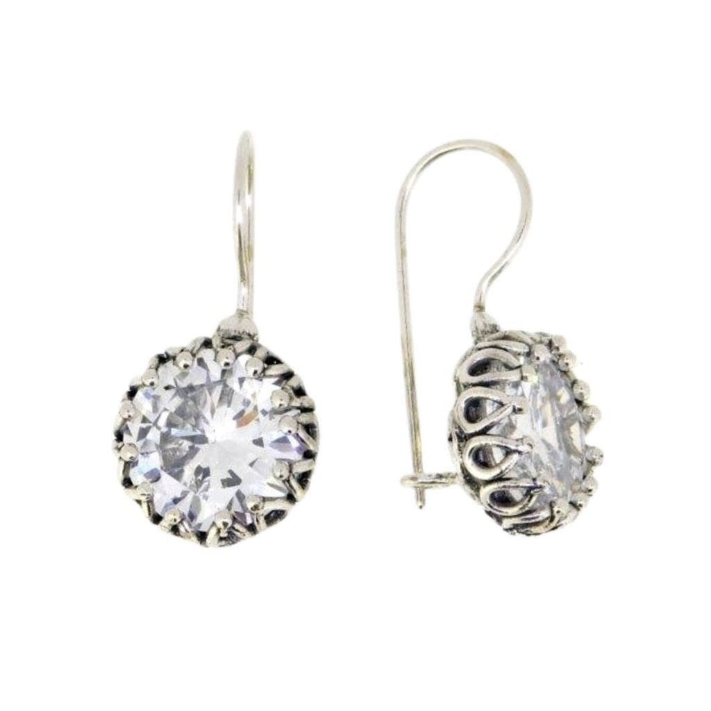 Sterling Silver ZUMAN JEWELRY 925 Sterling Silver & Large Cubic Zirconia CZ Size ONE SIZE - 8 Thumbnail