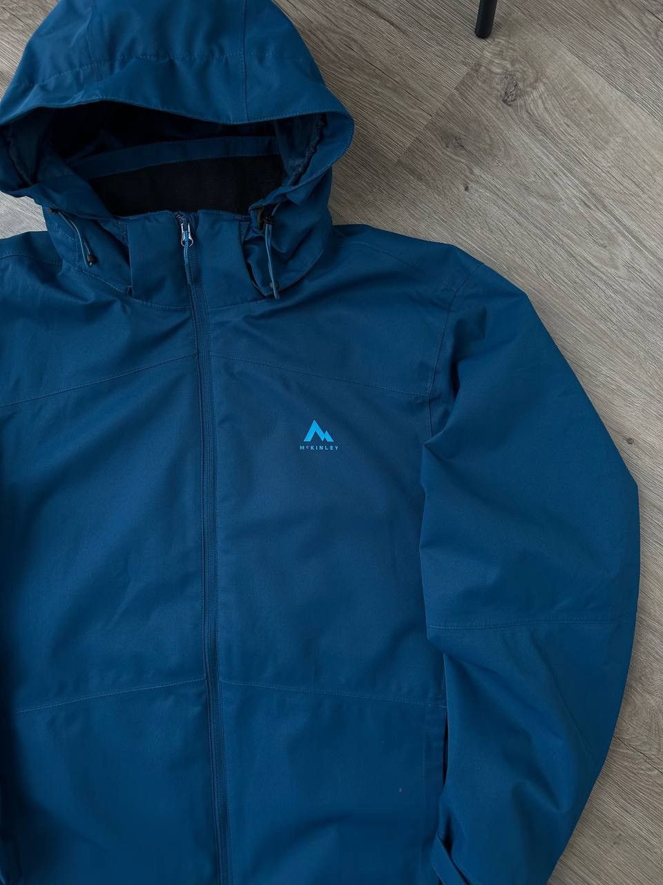 McKinlays McKINLEY Aquamax Waterproof Hooded Jacket Blue Size US XXL / EU 58 / 5 - 9 Thumbnail