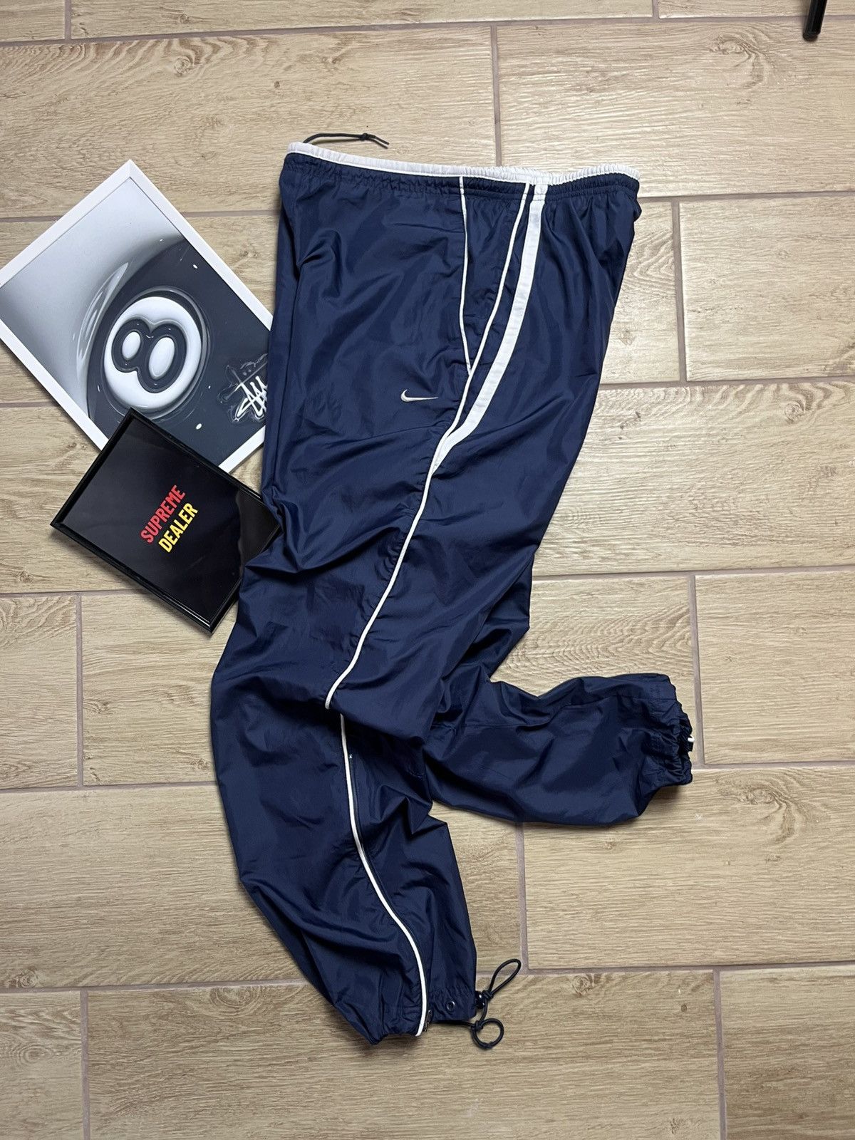 Supreme S Logo Track Pant Navy S Logo Track Pants (FW24) 