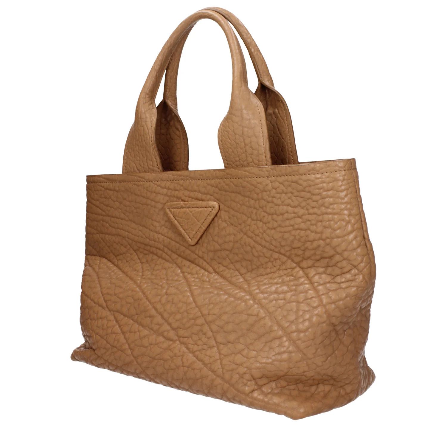 Prada ob1o1e1124 Size: OS / Leather Handbag in Brown Size ONE SIZE - 2 Thumbnail