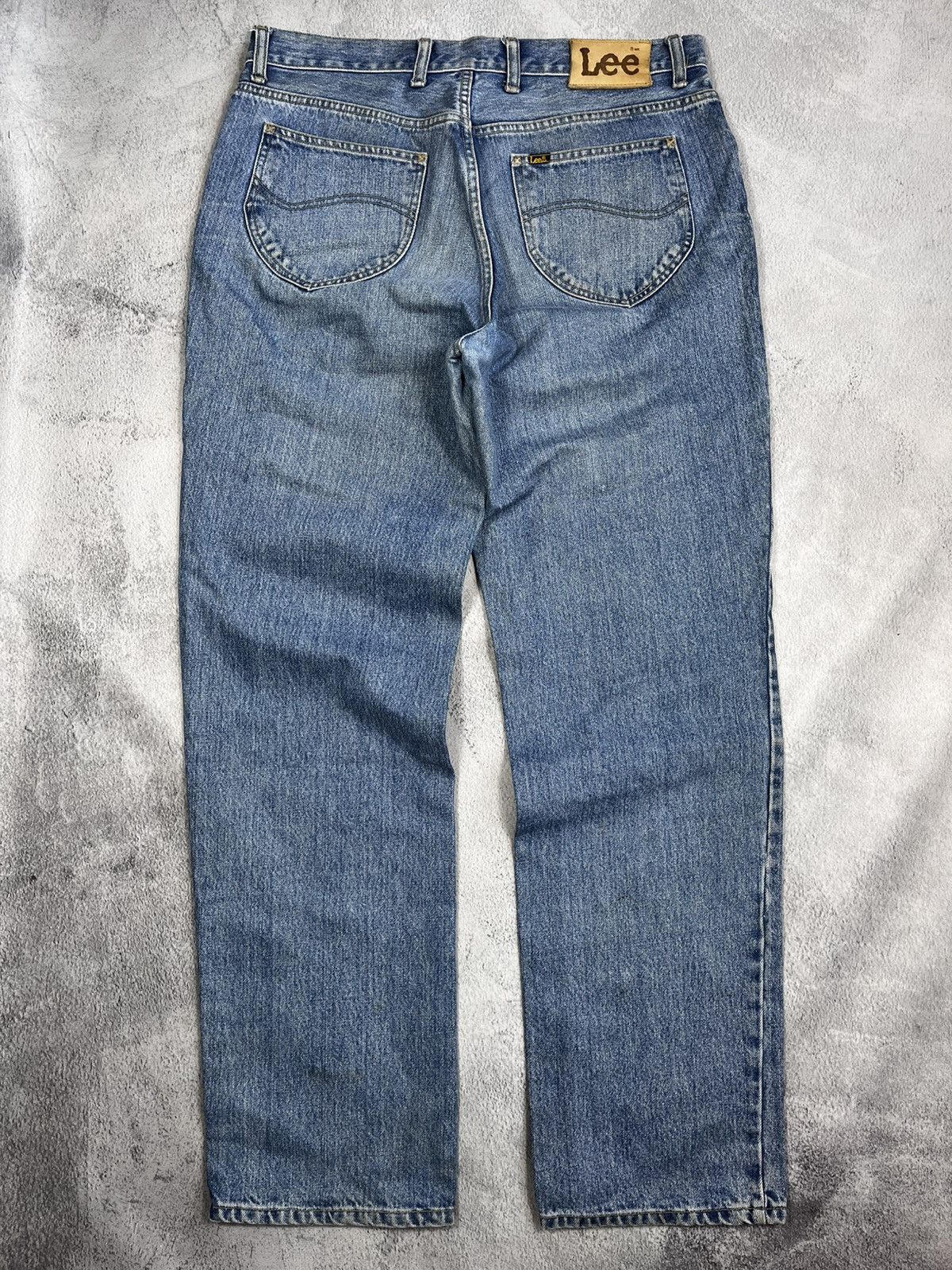 Lee × Vintage Vintage Lee wide denim jeans streetwear size 38 Size US 38 / EU 54 - 1 Thumbnail