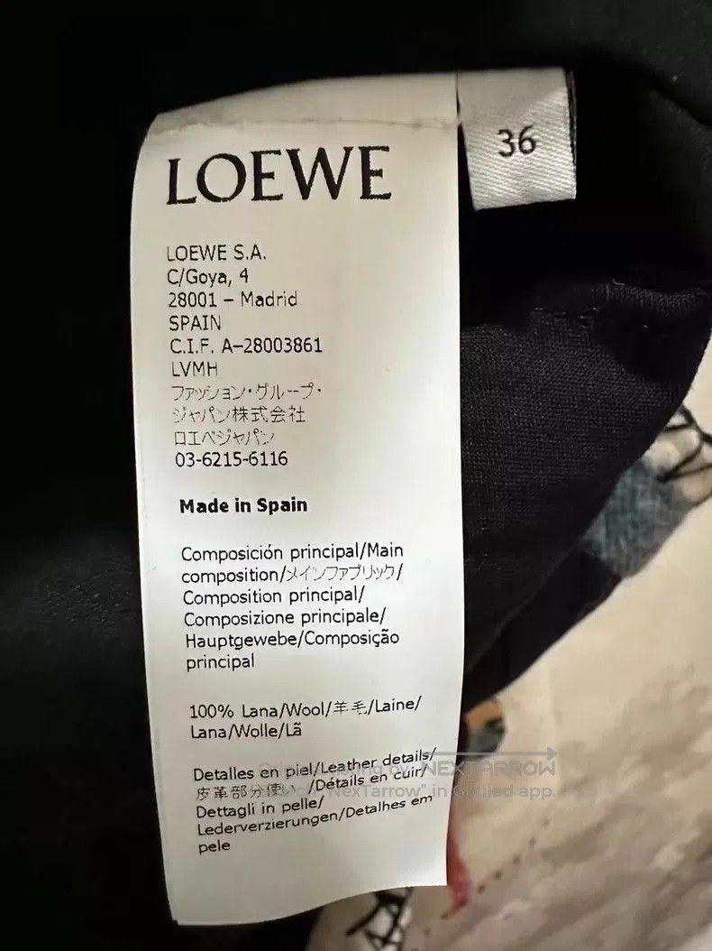 Loewe Loewe Striped Wool Shirt Jacket. Size US S / EU 44-46 / 1 - 7 Thumbnail