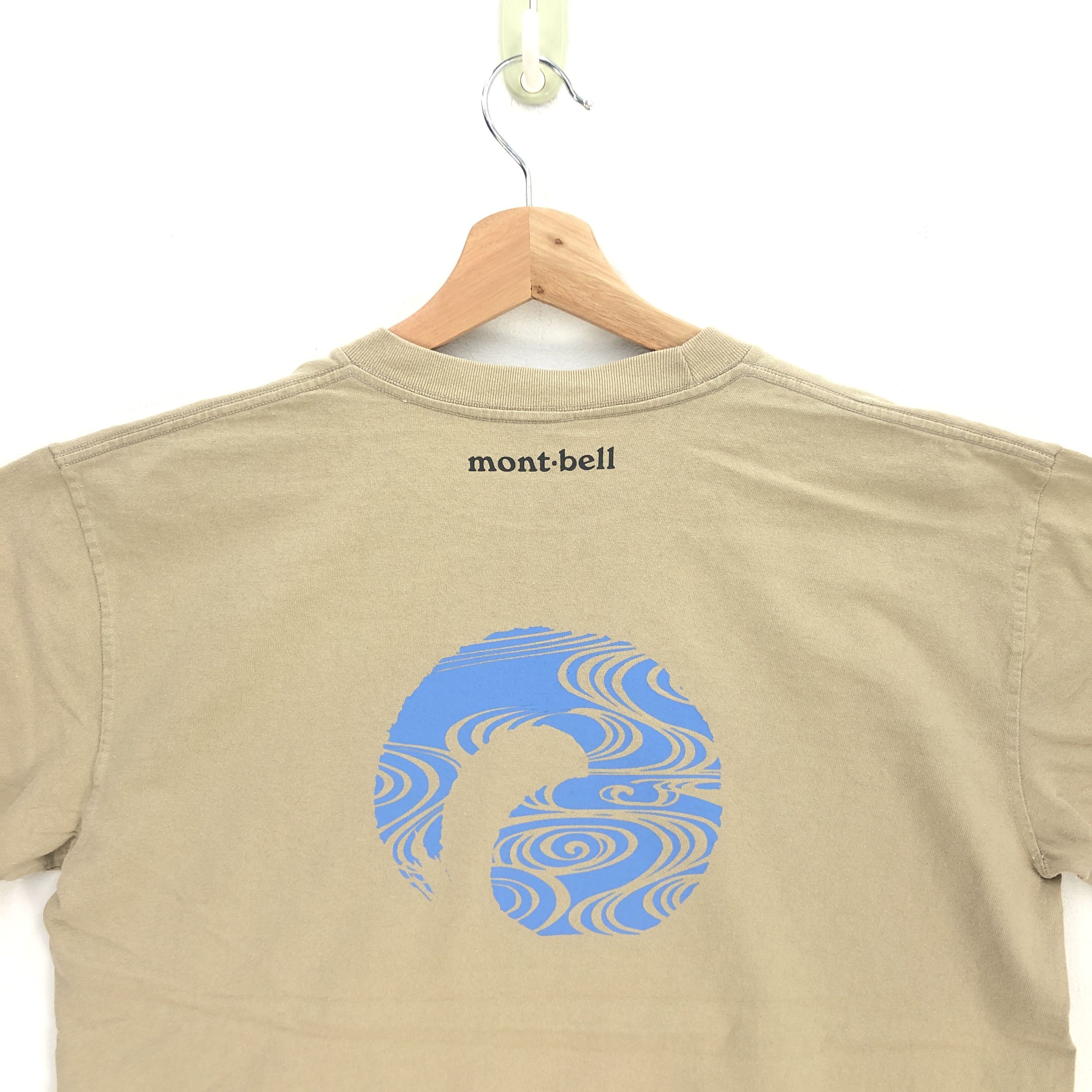 Montbell Vintage Montbell T Shirt Crewneck Tees Size US L / EU 52-54 / 3 - 4 Thumbnail