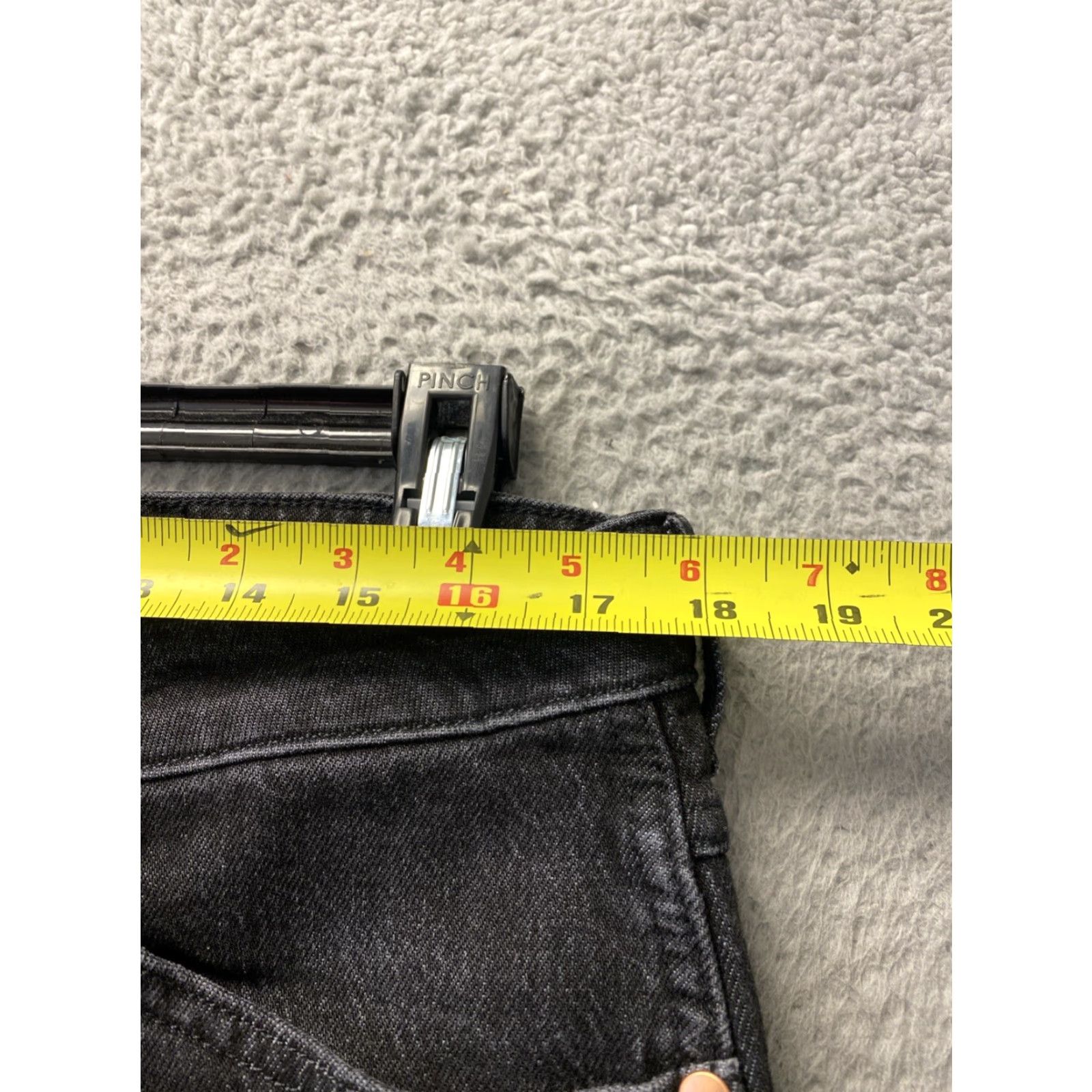 Wrangler WRANGLER High Rise Flare Jeans Rhinestone Black Women Size 36x34 Size 25" / US 0 / IT 36 - 5 Thumbnail