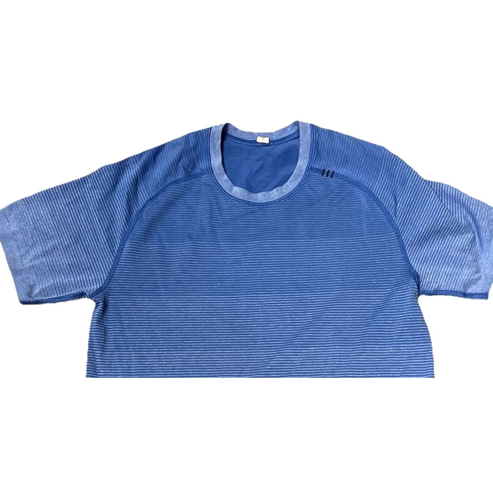 Lululemon Lululemon T-Shirt Men’s Medium Blue Realize Your Goals Short Sleeve Logo Shirt Mens Regular Blue Logo Realize Your Goals T-Shirt Size US M / EU 48-50 / 2 - 2 Thumbnail