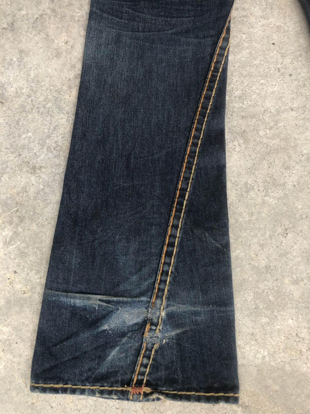 True Religion Vintage True Religion Flared Jeans Distressed Jeans Size US 32 / EU 48 - 12 Thumbnail