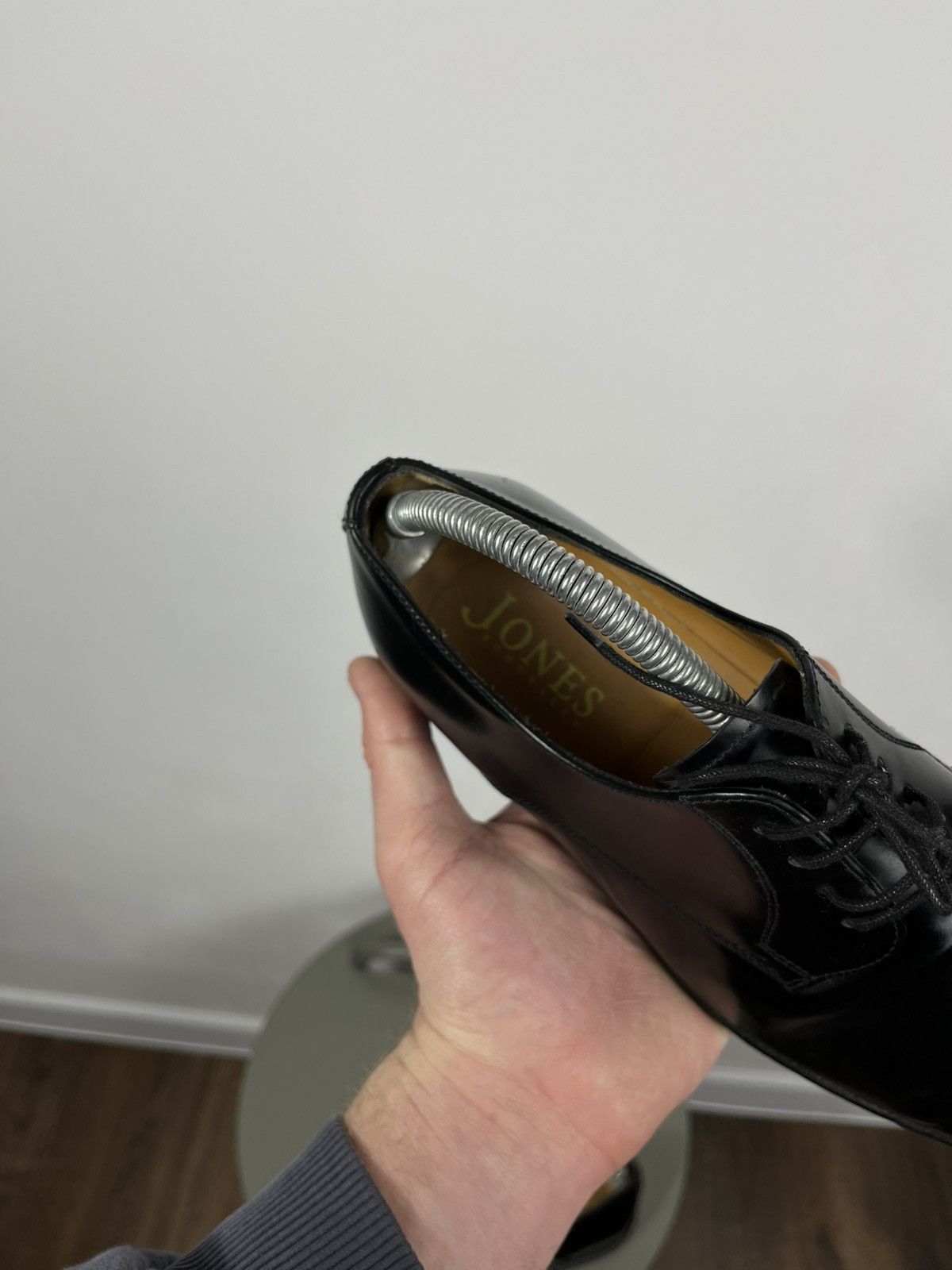 Leather Jones Bootmaker Black Leather Derby US 7 EU 40 Size US 7 / EU 40 - 9 Thumbnail