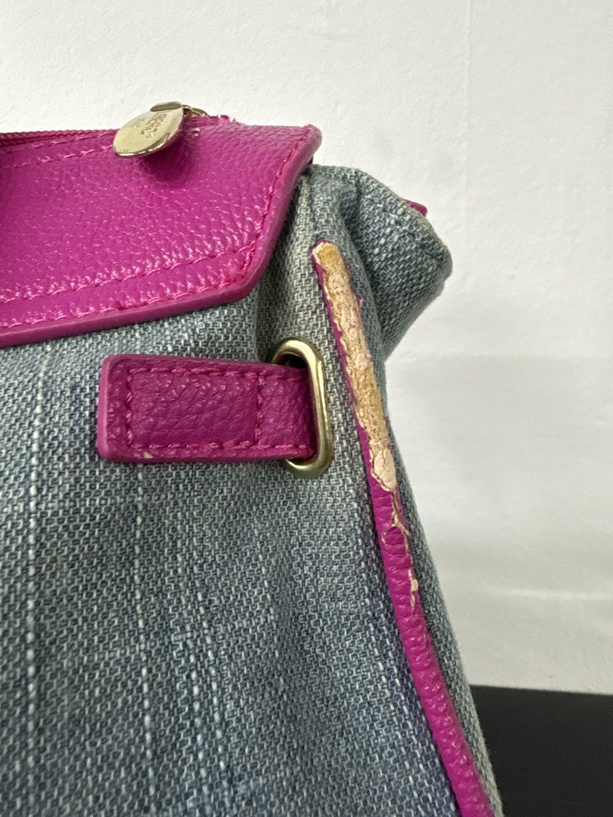 Handmade Levi’s Inspired Birkin bag Custom Made Barbie Style Size ONE SIZE - 9 Thumbnail