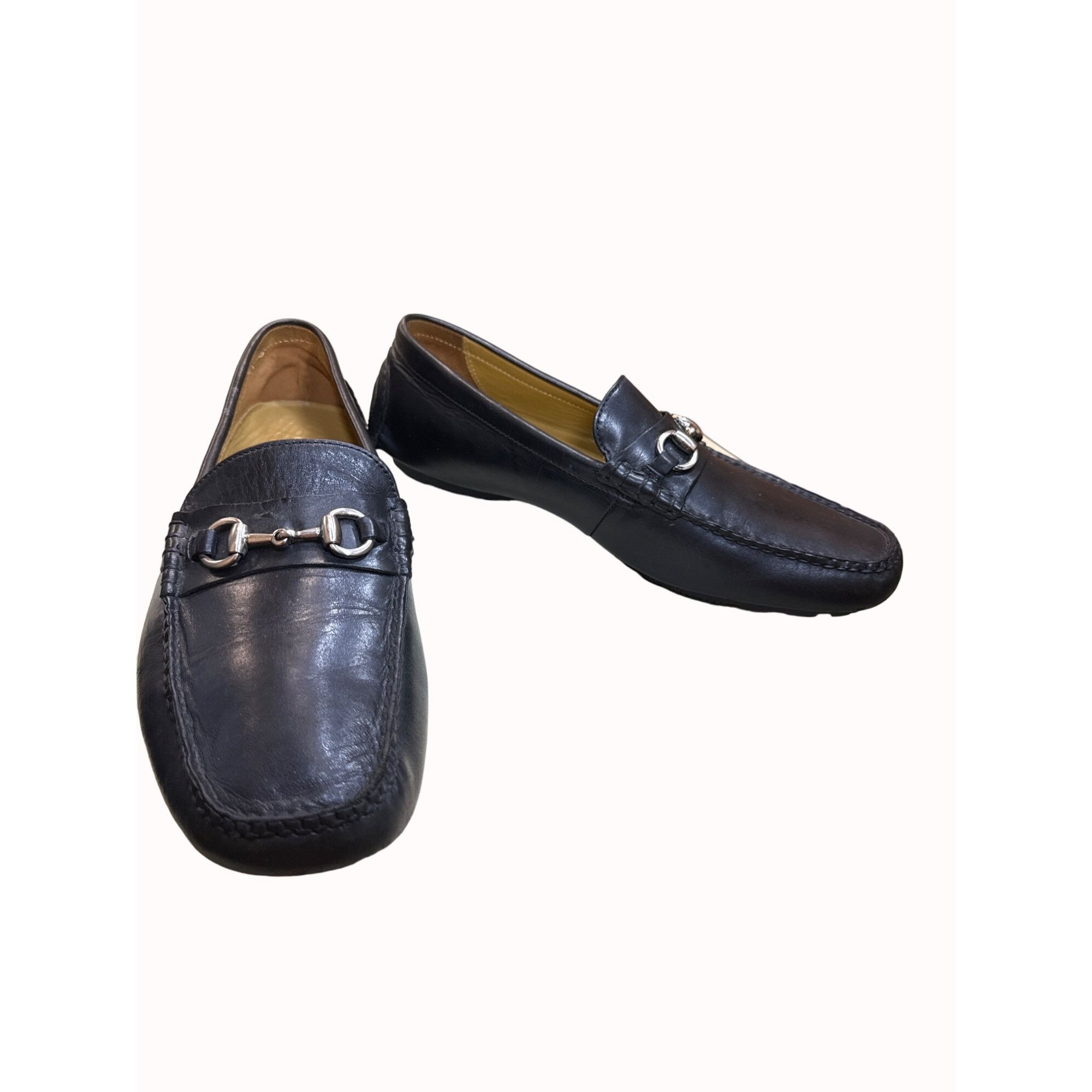 Cole Haan Cole Haan men’s black leather buckle slip loafer shoe 10.5M Size US 10.5 / EU 43-44 - 2 Thumbnail