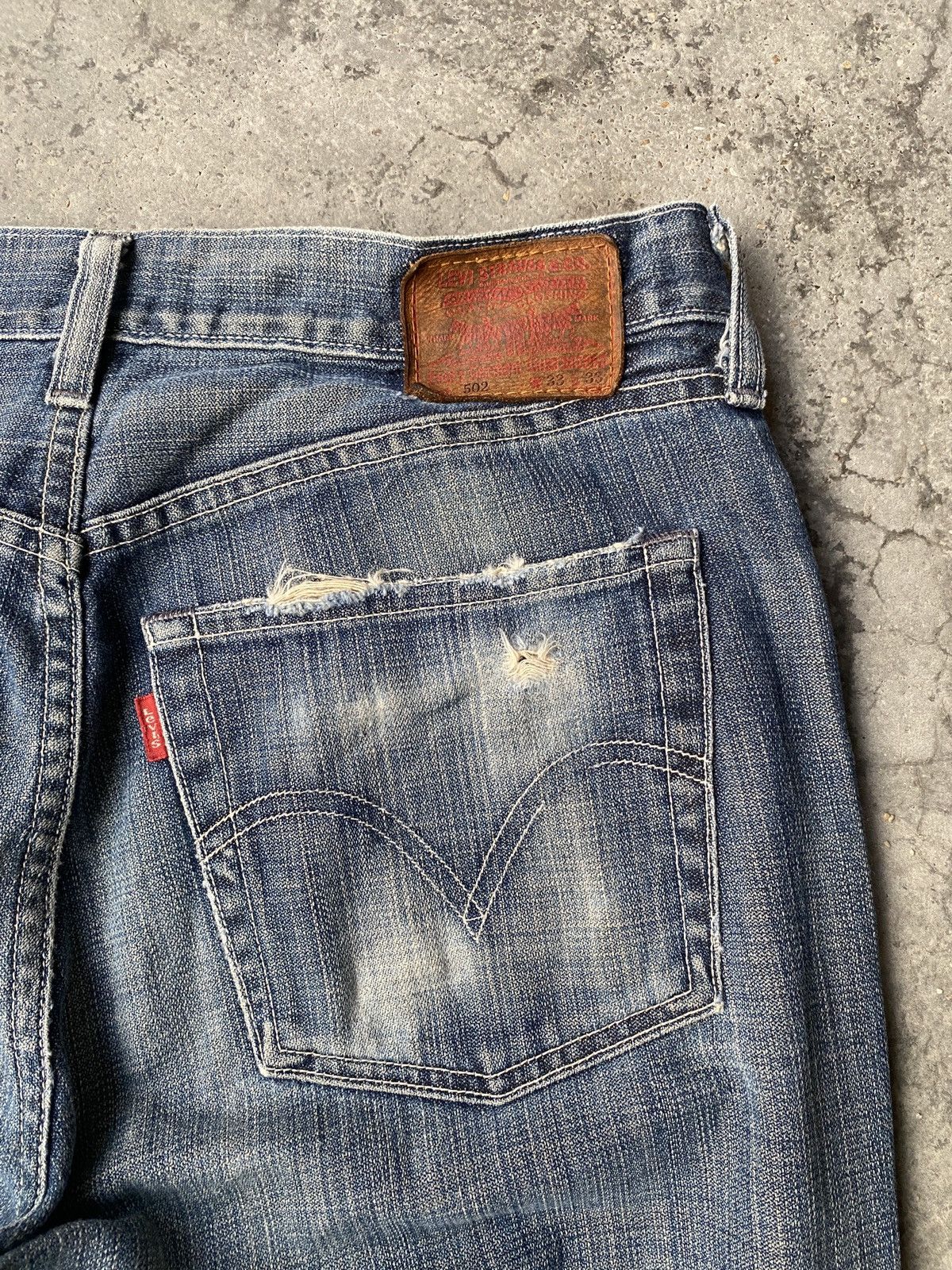 If Six Was Nine × Levi's Vintage Clothing vintage levis 502 denim pants Size US 33 - 4 Thumbnail