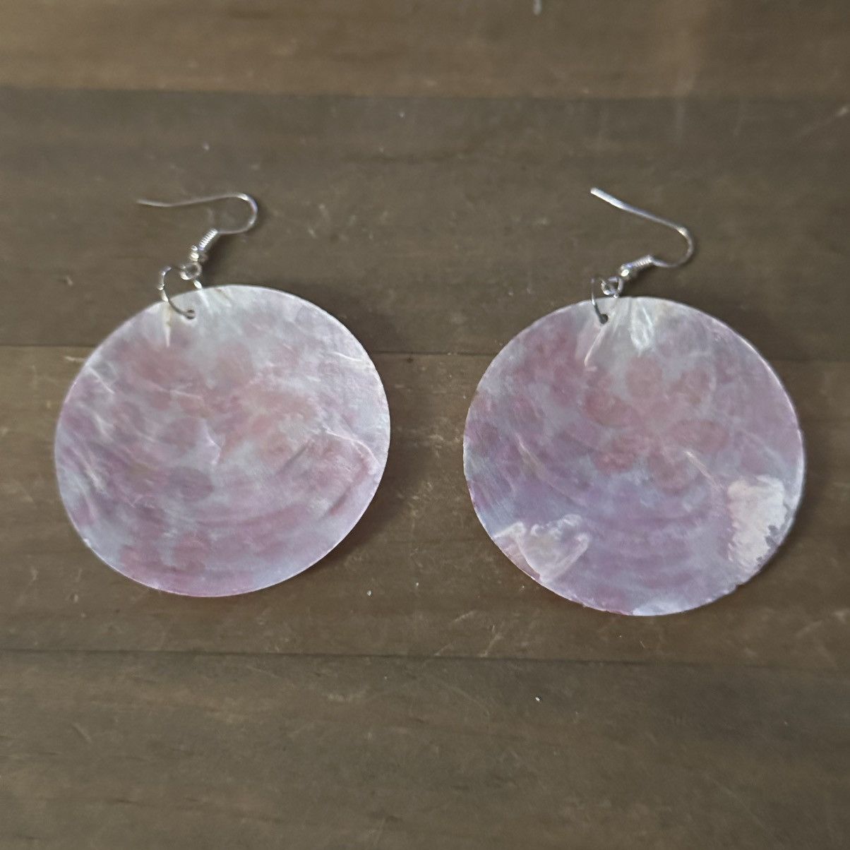 Other Large floral shell dangle earrings Size ONE SIZE - 3 Thumbnail