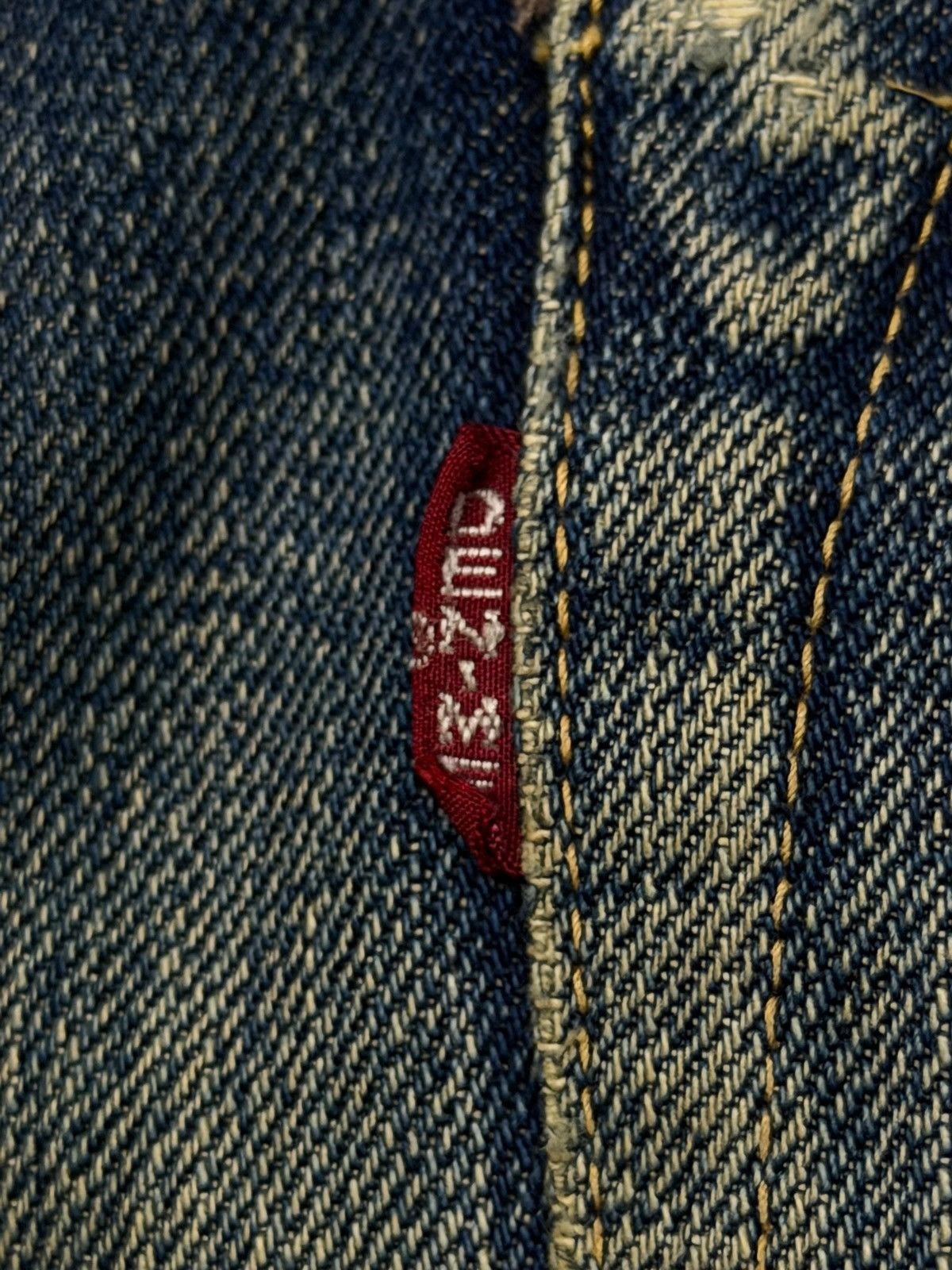 Denime Vintage 90s Denime Lot 013 Orizzonti Japan Selvedge | W29 Size US 29 - 16 Thumbnail