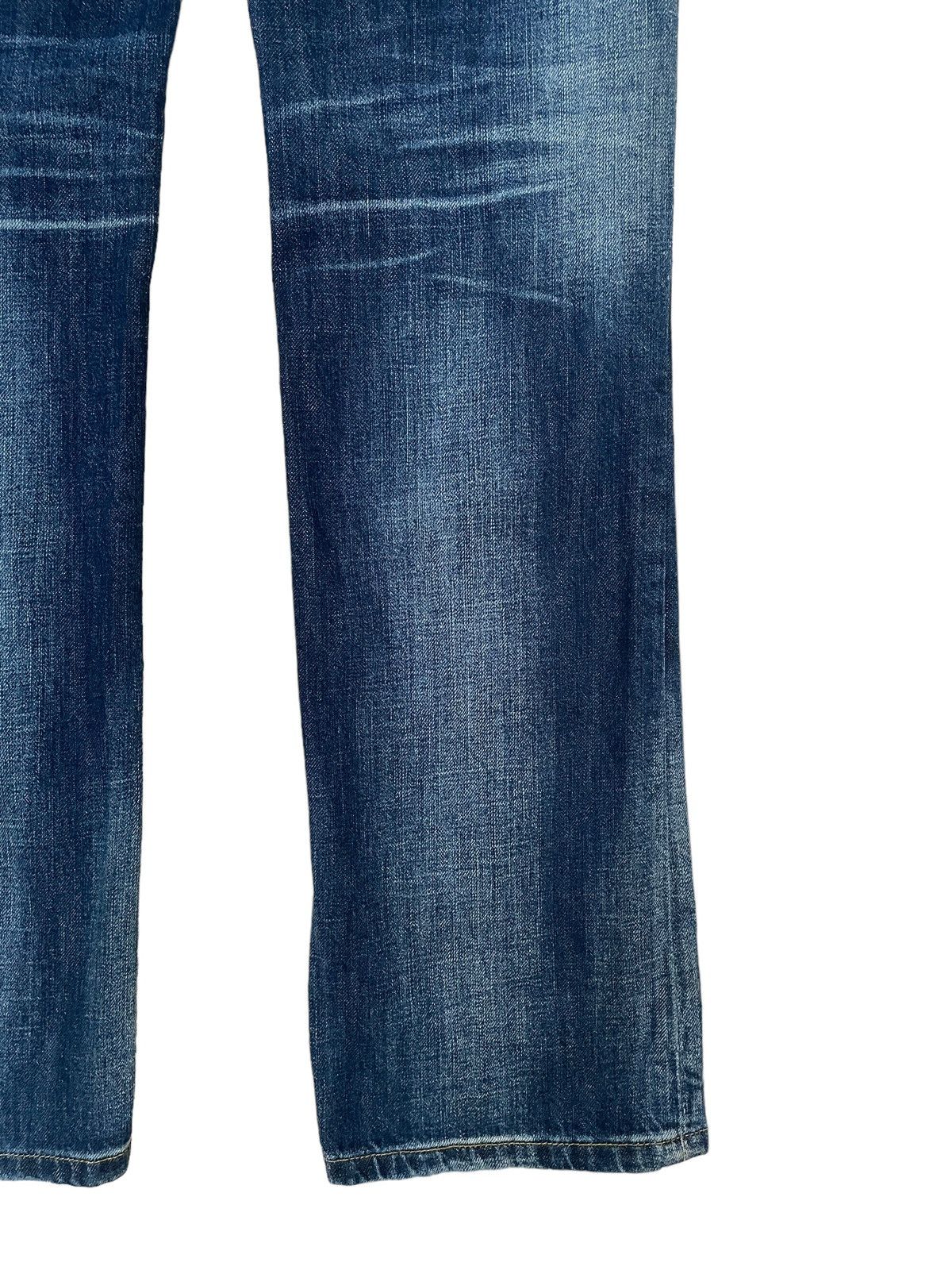 If Six Was Nine × Sisley Vintage Brand Sisley Ripped Jeans 2000s Size US 27 - 7 Thumbnail