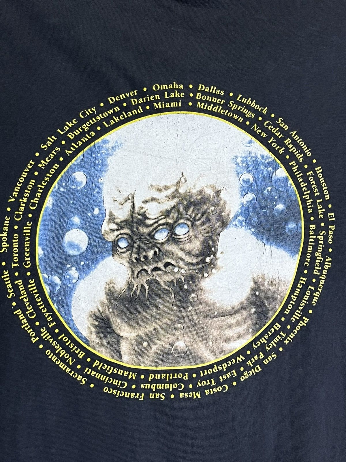 Megadeth RARE🔥VINTAGE 90s MEGADETH “HANGAR 18” 1991 FADED T SHIRT Size US L / EU 52-54 / 3 - 4 Thumbnail
