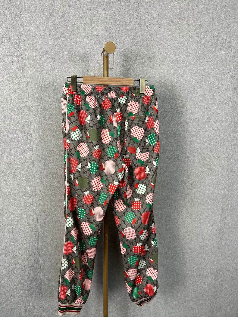 Gucci Gucci Size S Full printed drawstring sports trousers 2504- Size 25" / US 0 / IT 36 - 2 Thumbnail