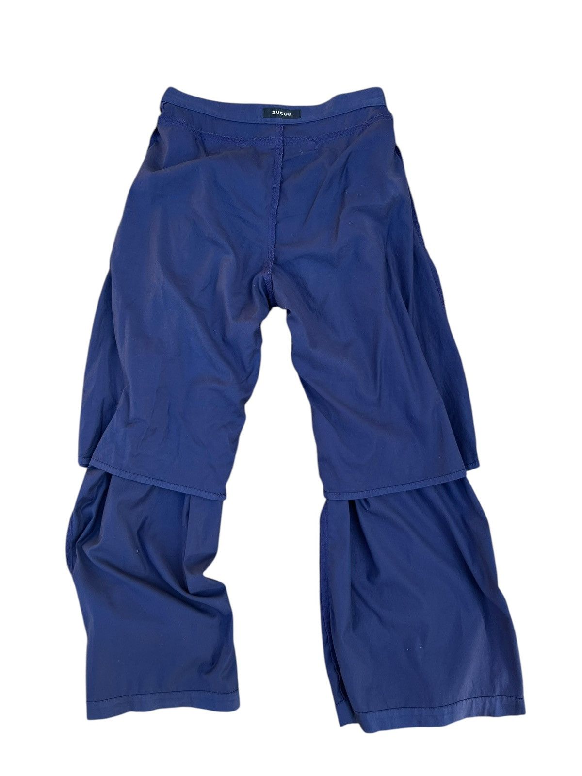 Issey Miyake Archive ZUCCA Wide Loose Stretch Trouser Pant Size US 29 - 19 Thumbnail