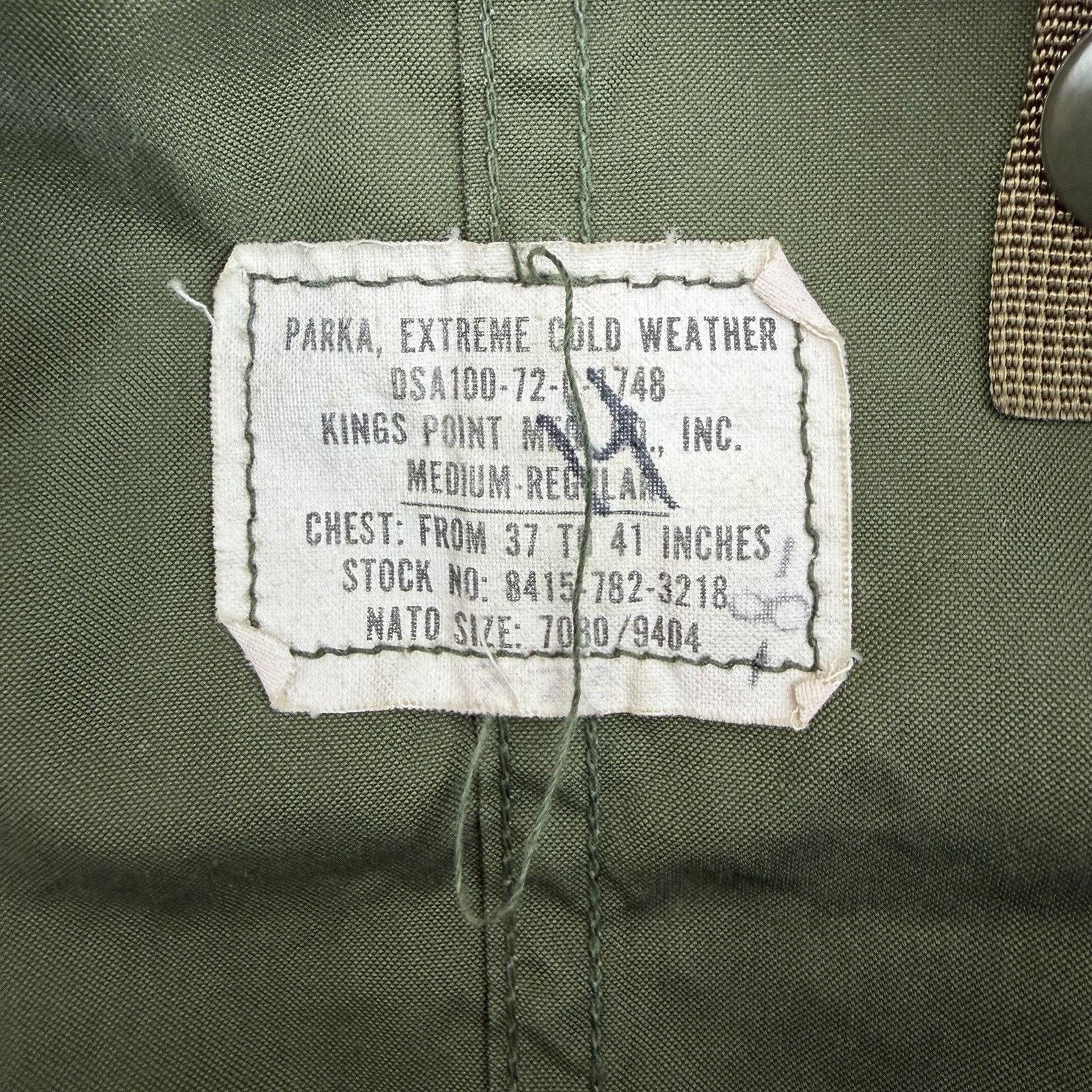 Vintage Vintage 70s M-65 U.S. Military Cold Weather Fishtail Parka Size US M / EU 48-50 / 2 - 5 Thumbnail