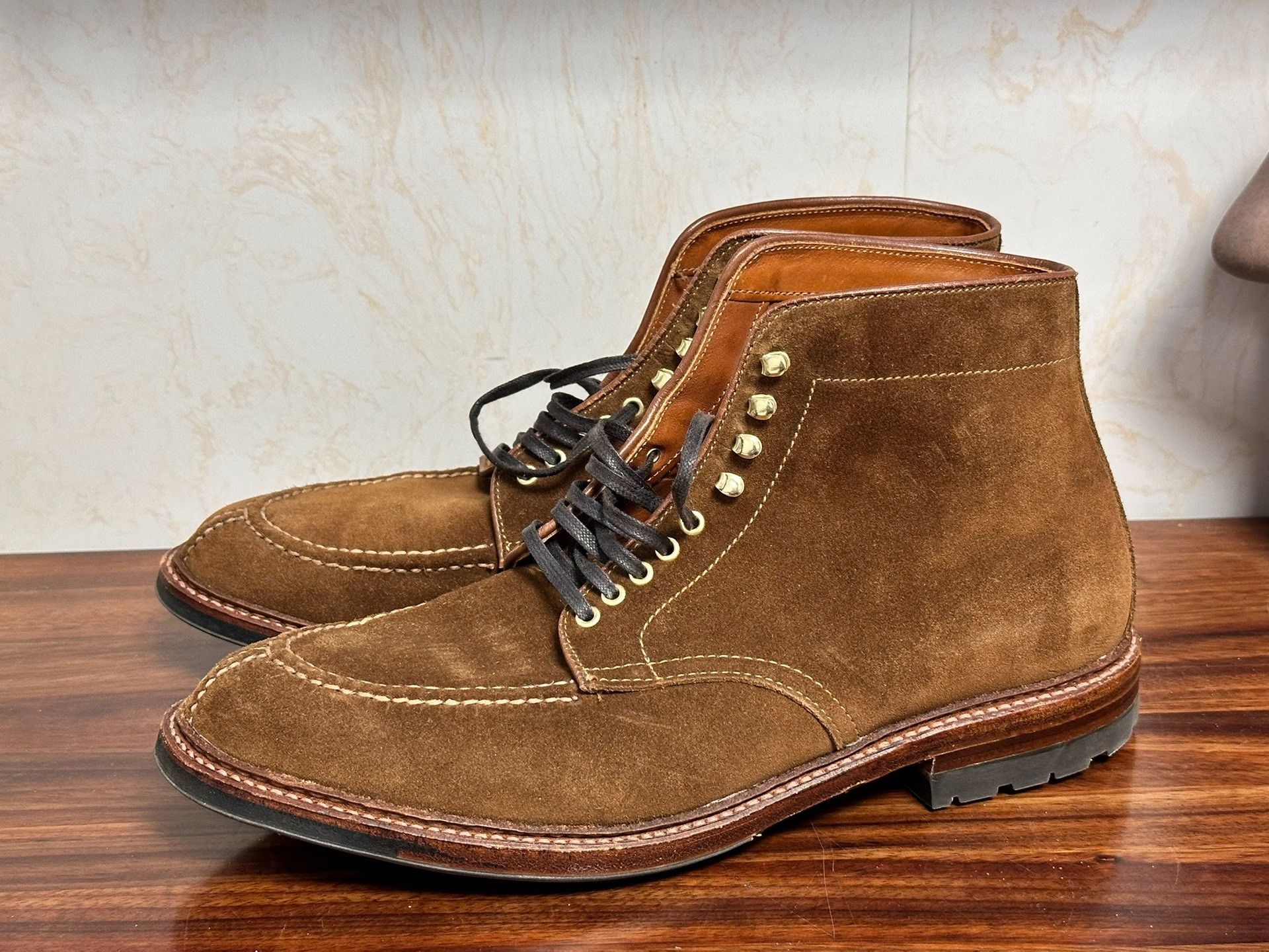 Alden Alden Tanker Suede Shoes Size US 9 / EU 42 - 1 Thumbnail