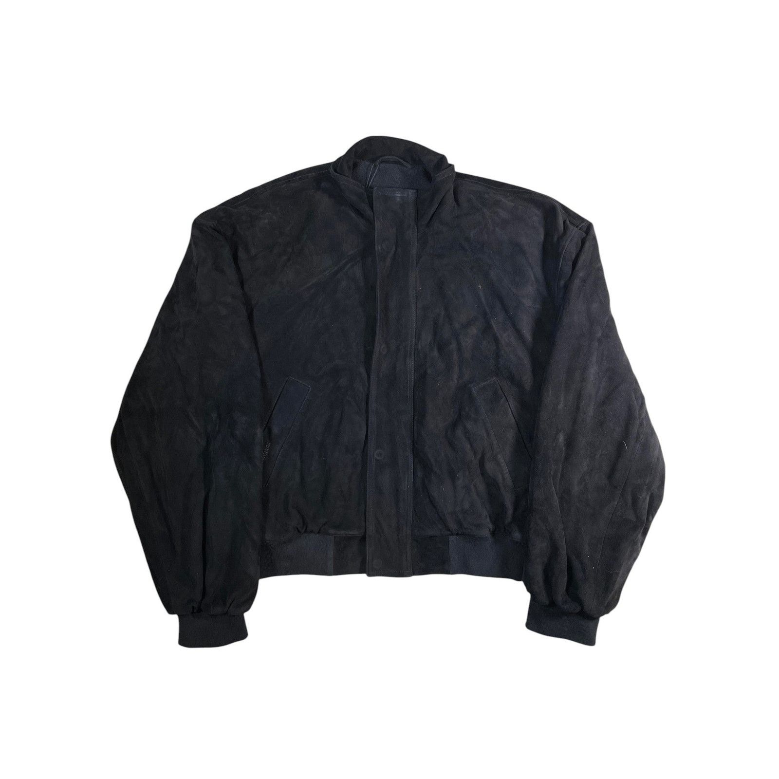 Balenciaga Balenciaga Lamb Leather Windbreaker Jacket Size US XL / EU 56 / 4 - 1 Thumbnail