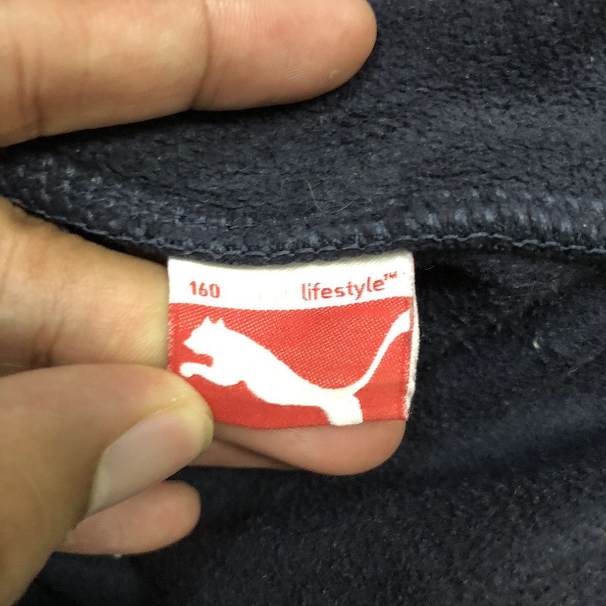 Puma Vintage Puma Big Logo Half Zipper Sweater Size US M / EU 48-50 / 2 - 9 Thumbnail