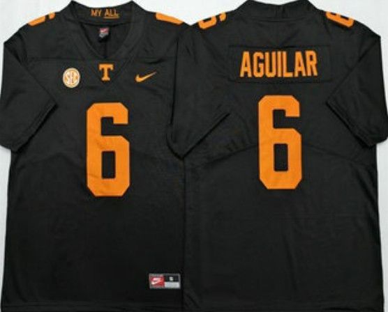 Other Tennessee Volunteers #6 Joey Aguilar Black Jersey Size US L / EU 52-54 / 3 - 3 Thumbnail