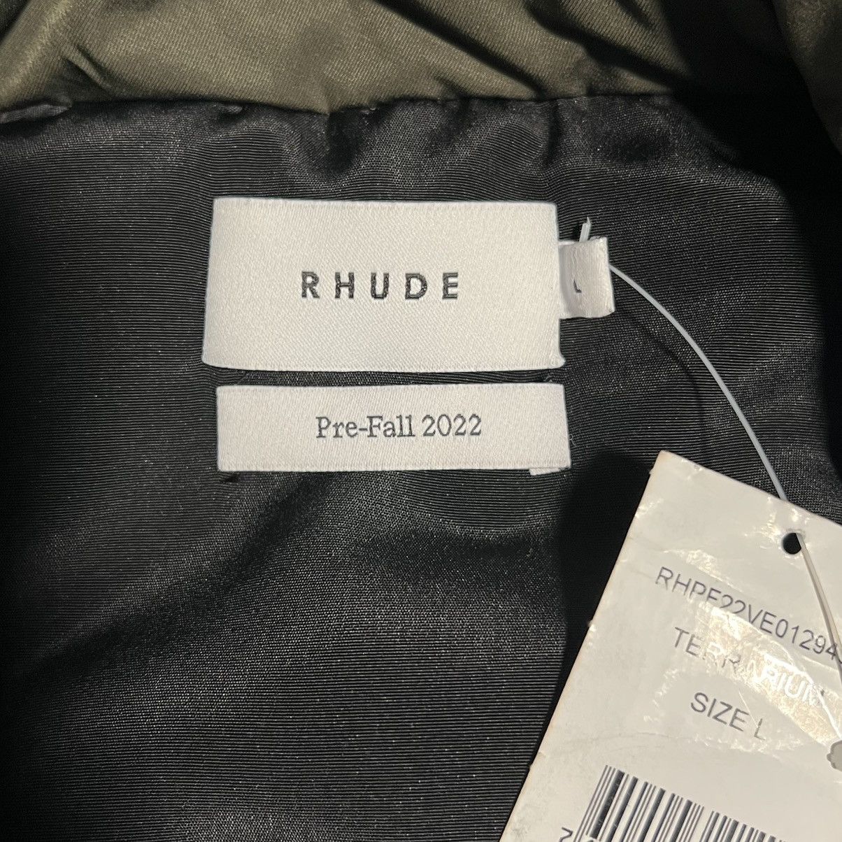 Rhude Rhude Panel Zip-Up Vest (Saks Exclusive) Size US L / EU 52-54 / 3 - 6 Thumbnail