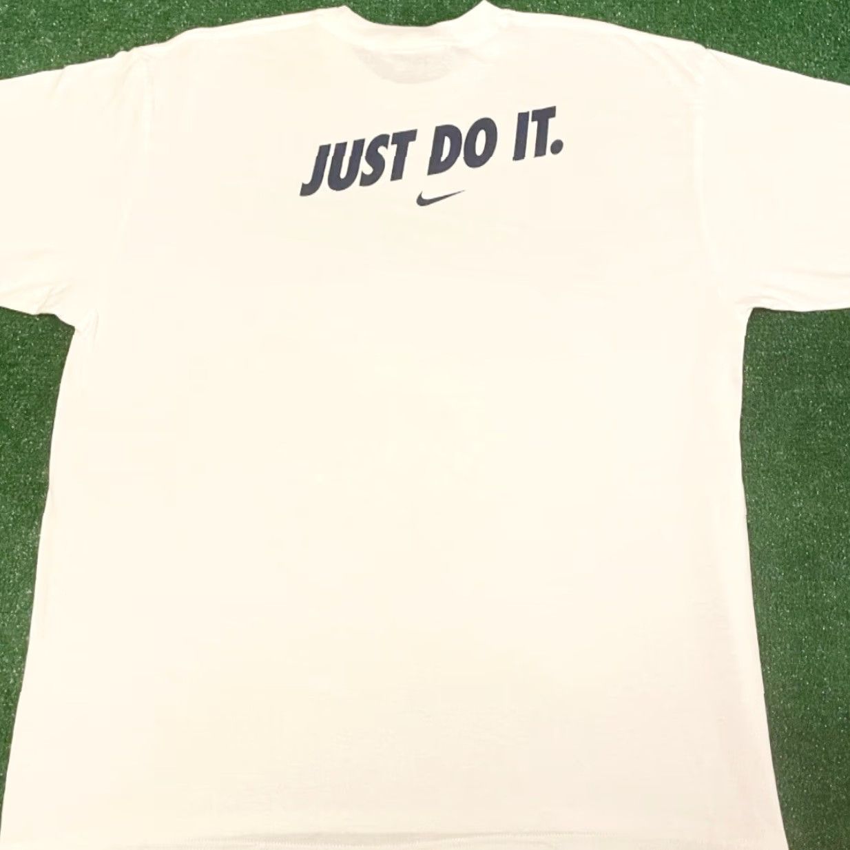 Nike VINTAGE Nike Georgia Tech Yellow Jackets Football Just Do It VTG Shirt 2XL White Men 90s Shirt Mens Size US XXL / EU 58 / 5 - 2 Thumbnail