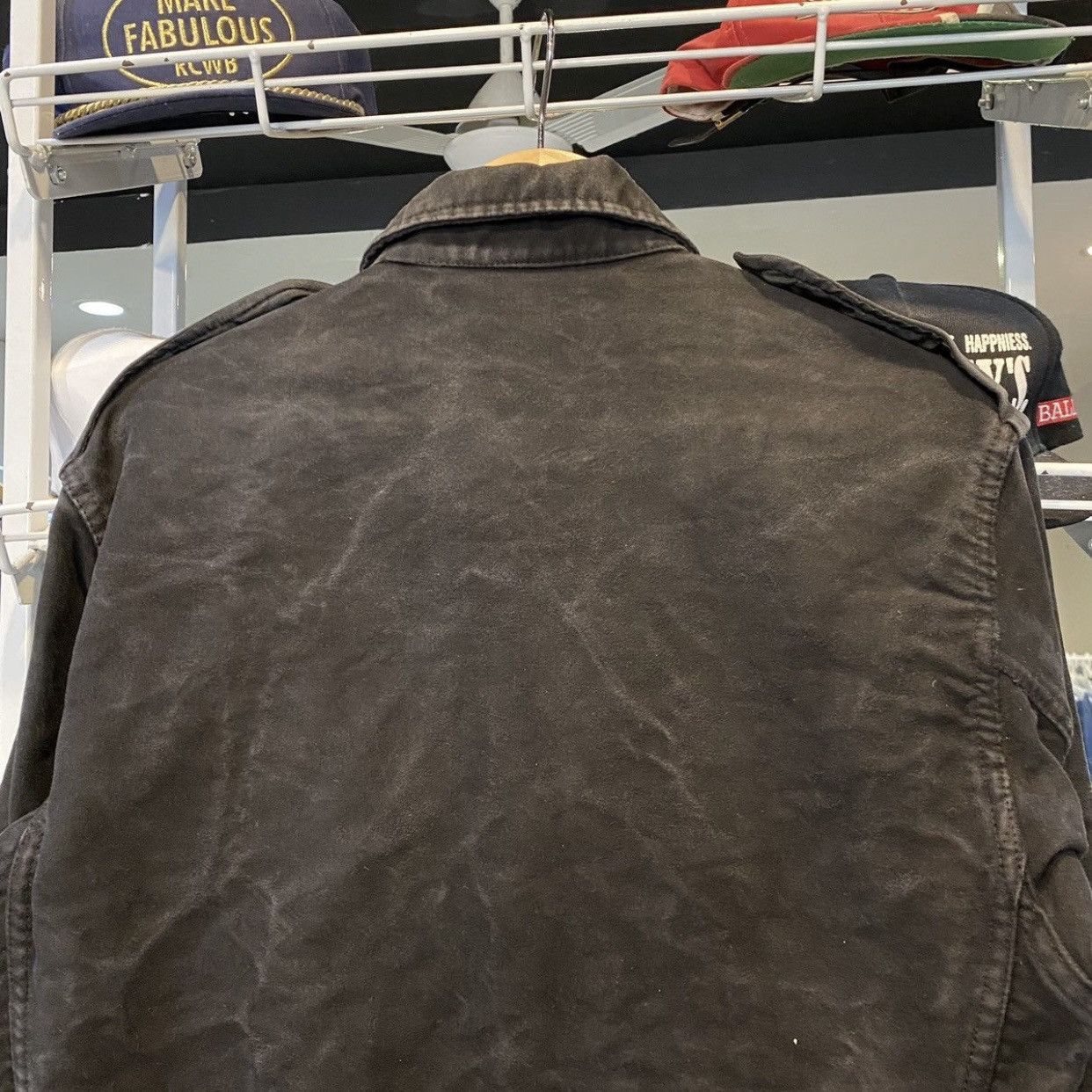 A.P.C. A.P.C Vintage Military Field Jacket Black Utility Chore Coat Size US M / EU 48-50 / 2 - 6 Thumbnail