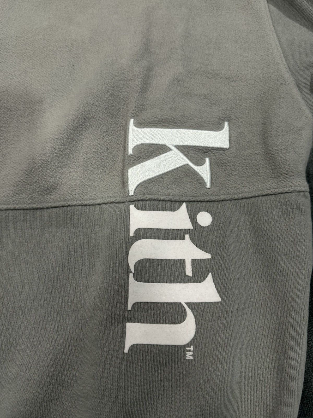 Kith KITH PANELED CREWNECK - MONUMENT Size US XS / EU 42 / 0 - 3 Thumbnail