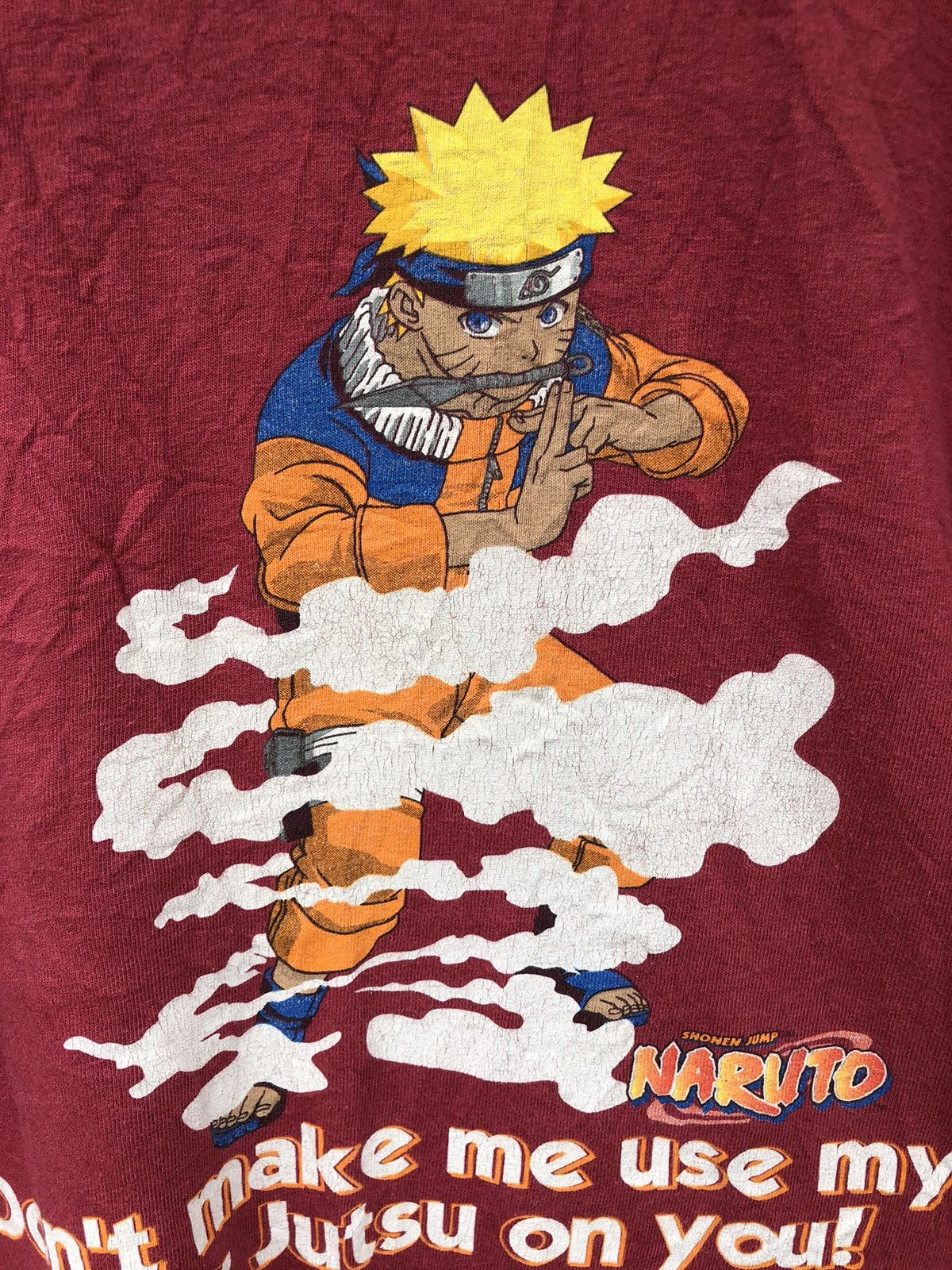 Anime × Japanese Brand × Vintage 🔥CRAZY RARE Vintage Y2K🔥Anime Naruto Tshirt Size US L / EU 52-54 / 3 - 3 Thumbnail