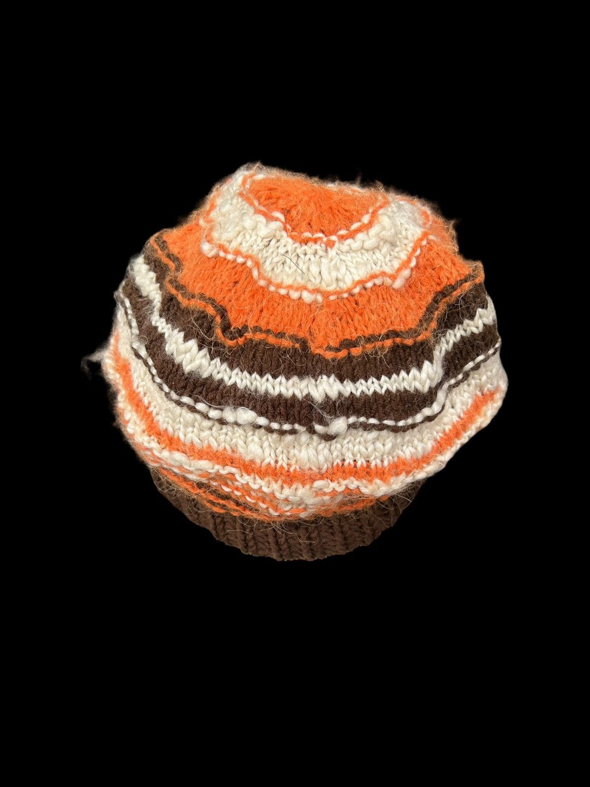 Japanese Brand × Kapital × Vintage Crochet knitt Japanese Brand big Hats 🎌☠️☠️ Size ONE SIZE - 3 Thumbnail