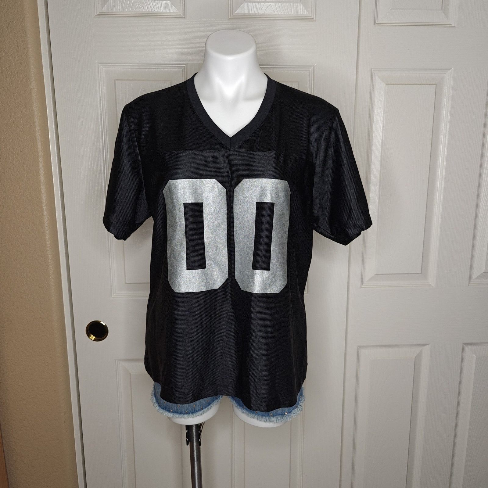 NFL NFL Raiders Team 00 Game V-neck Dazzle Jersey sz XL Size XL / US 12-14 / IT 48-50 - 3 Thumbnail