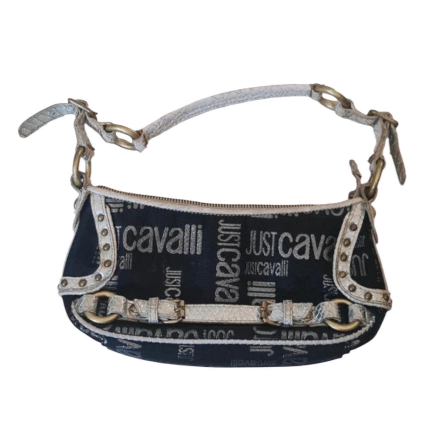 Roberto Cavalli The Cavalli Belted Monogram Mini Bag Size ONE SIZE - 1 Thumbnail