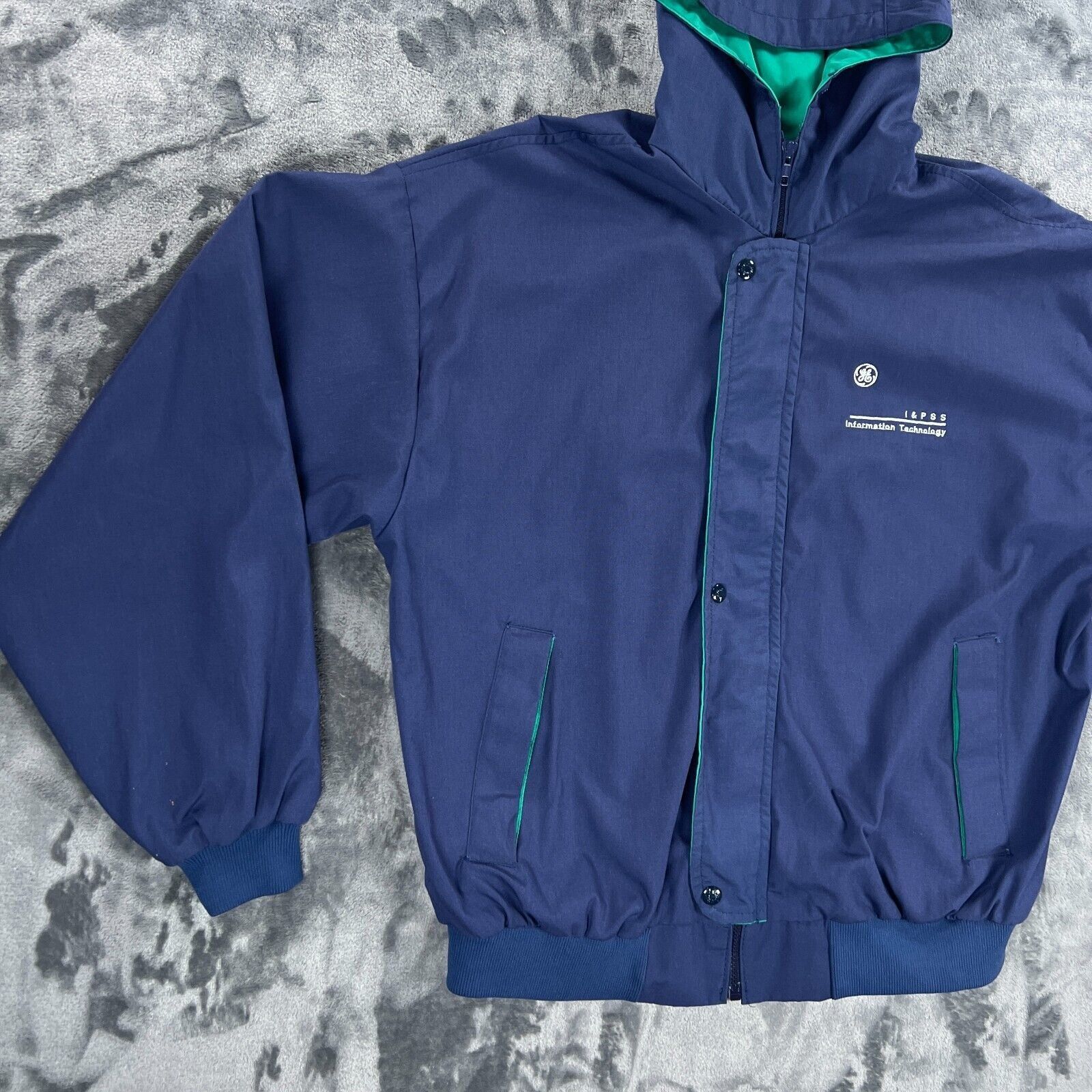 Other Vintage 80's General Electric King Louie Employee Jacket Men Size US XL / EU 56 / 4 - 13 Thumbnail