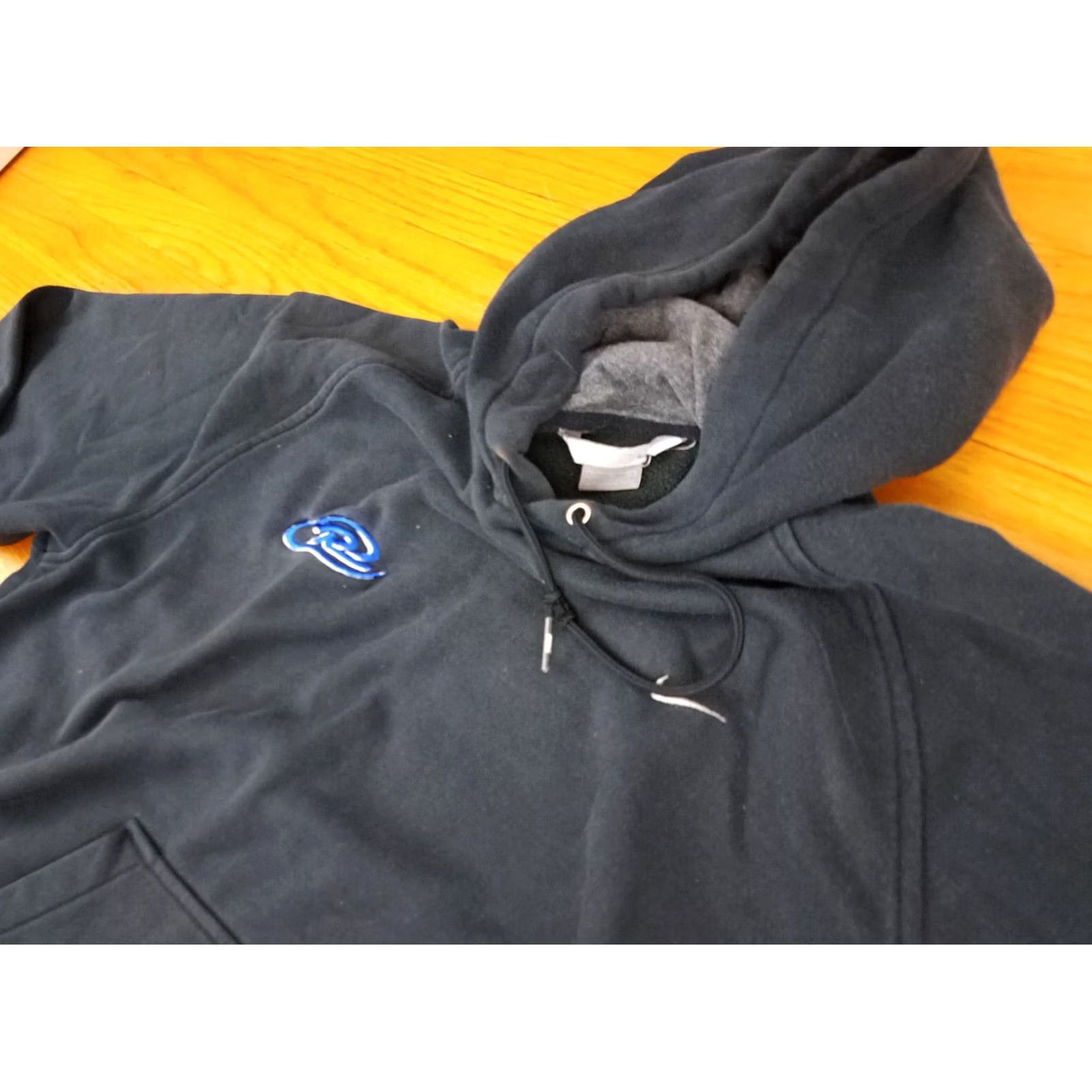 Nike Nike Black Pullover Hooded Sweatshirt XL Size US XL / EU 56 / 4 - 2 Thumbnail