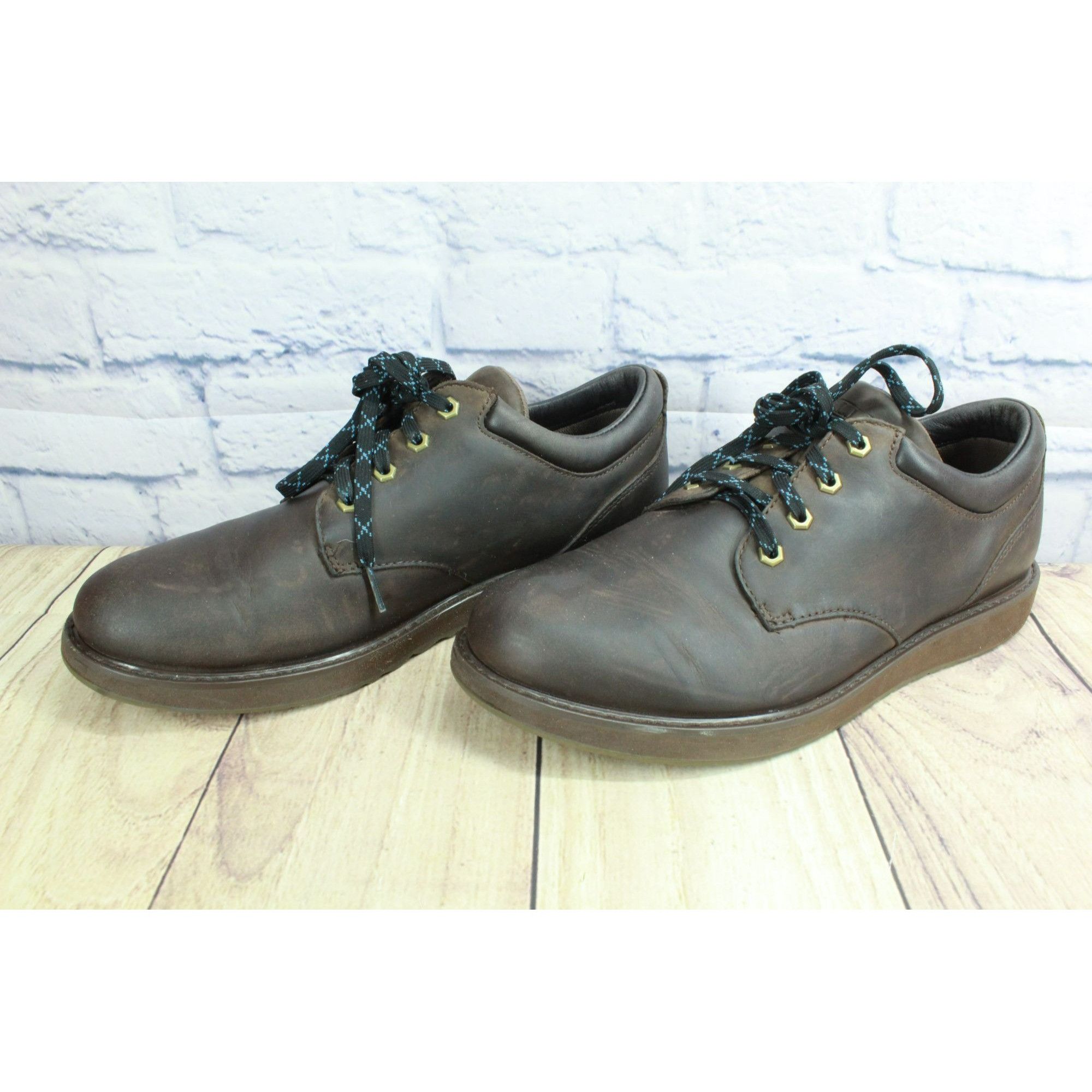 L.L. Bean × Leather LL Bean Stonington Men's Plain Toe Casual Oxford Shoes Size US 11 / EU 44 - 2 Thumbnail