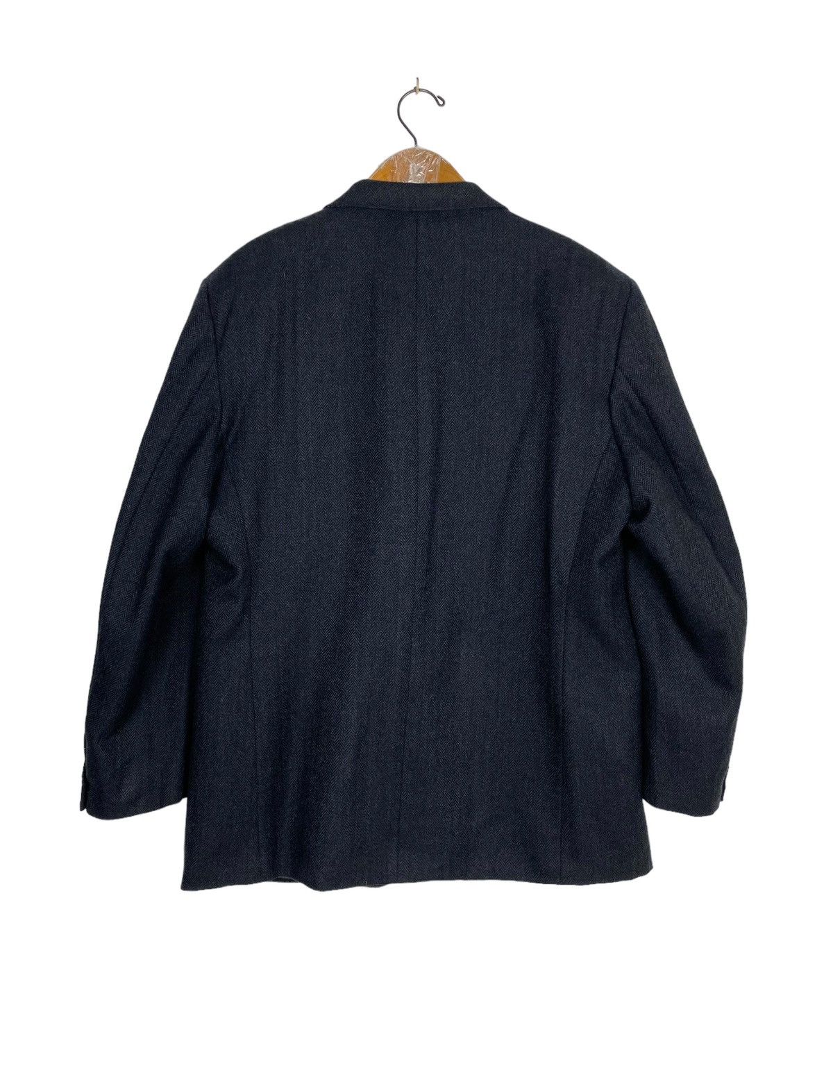 Givenchy Rare‼️ Givenchy Herringbone Wool Coat Blazer Made in Italy Size US M / EU 48-50 / 2 - 5 Thumbnail
