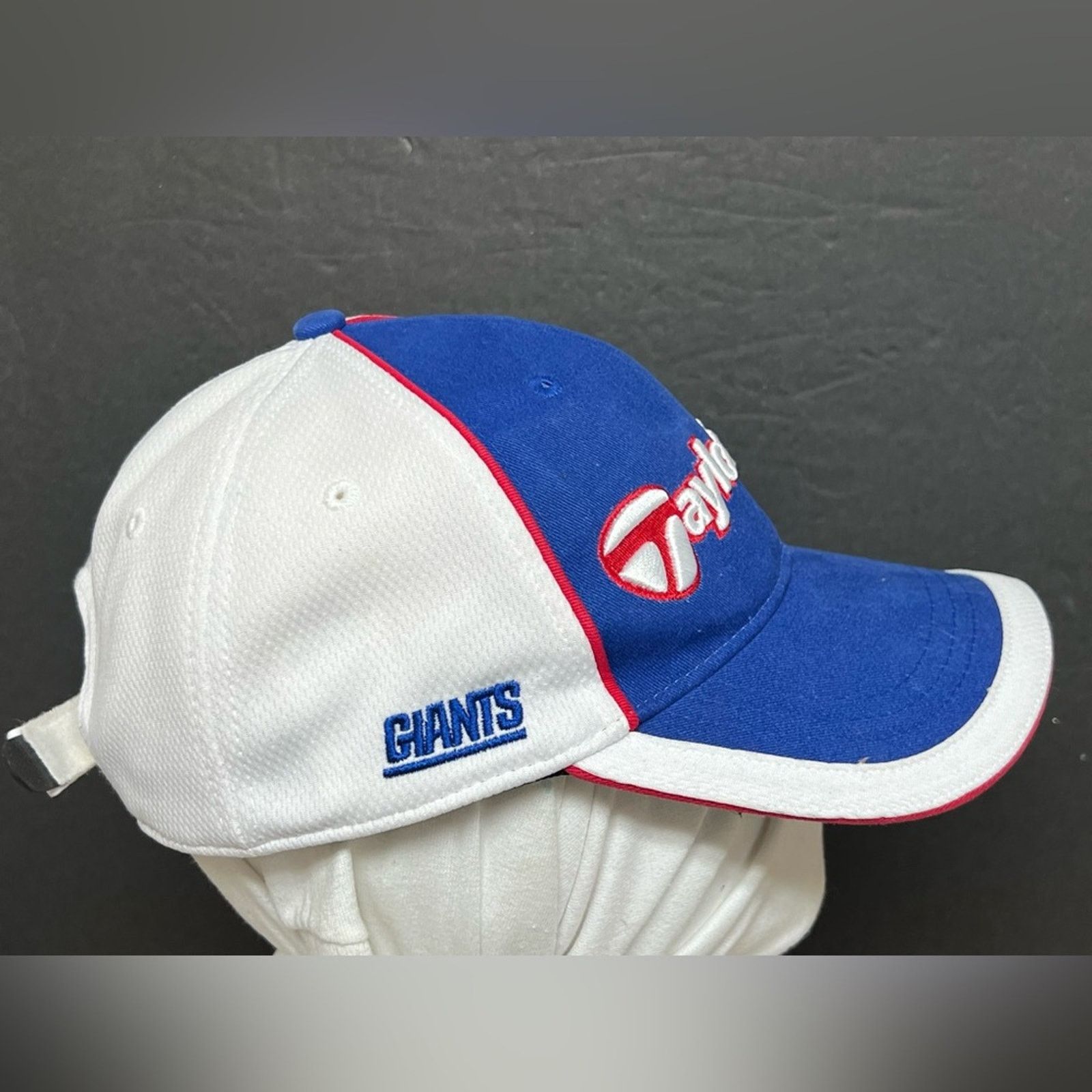 TaylorMade TaylorMade & New York Giants Adjustable Strap Back Mens Hat Size ONE SIZE - 3 Thumbnail
