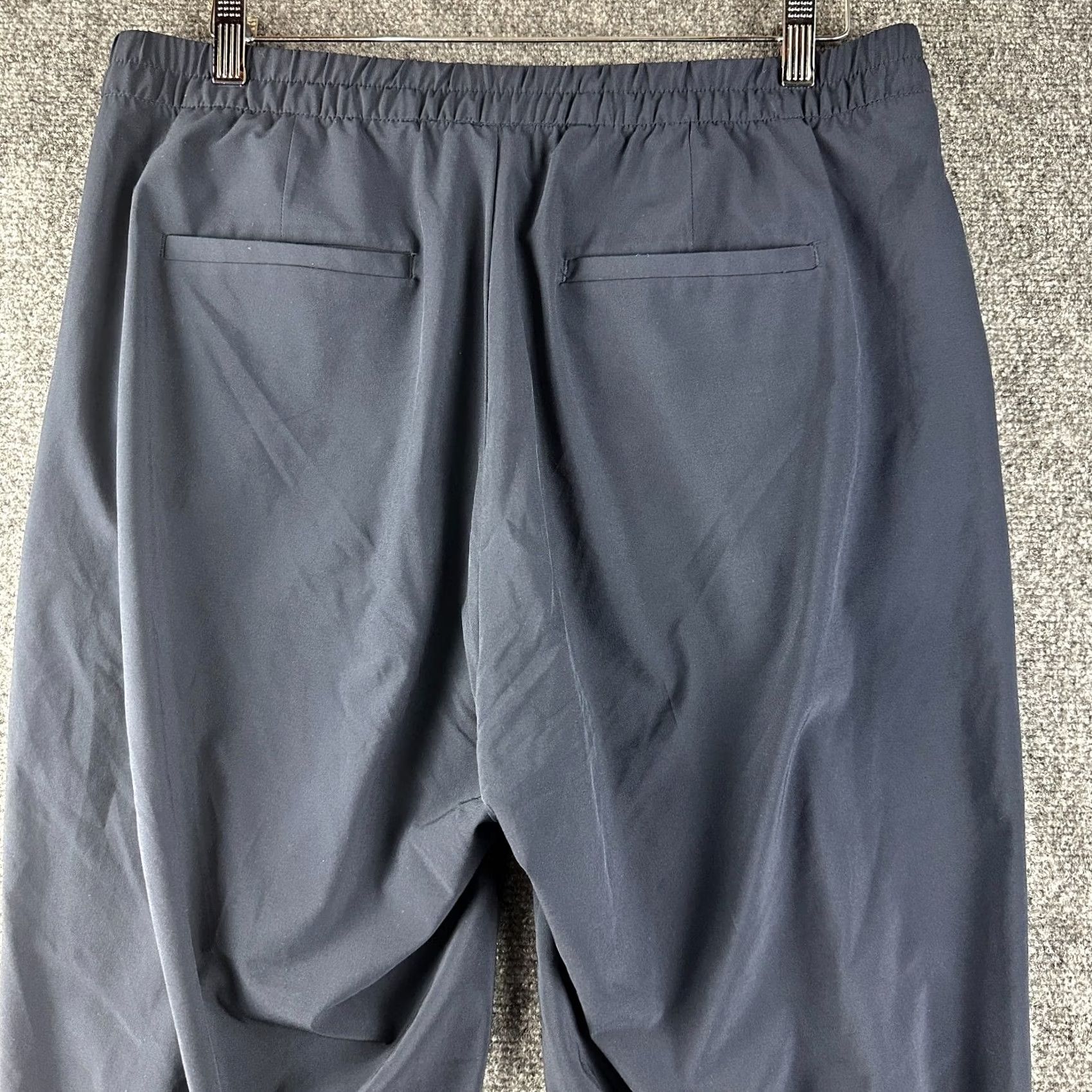 Banana Republic Banana Republic Pants Womens Large Blue Stretch Flat Front Zip Fly Elastic Waist Classic Modern Size 36" / US 14 / IT 50 - 7 Thumbnail
