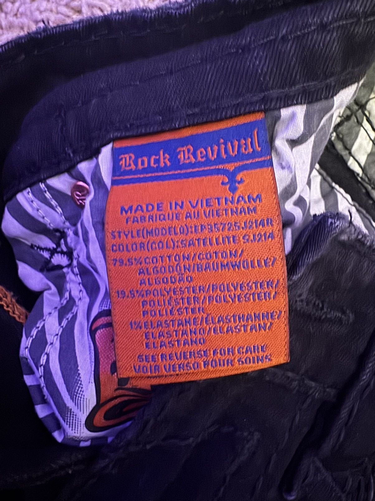 Rock Revival Rock Revival Jeans Slim Straight Size 30x32 Size US 30 / EU 46 - 4 Thumbnail