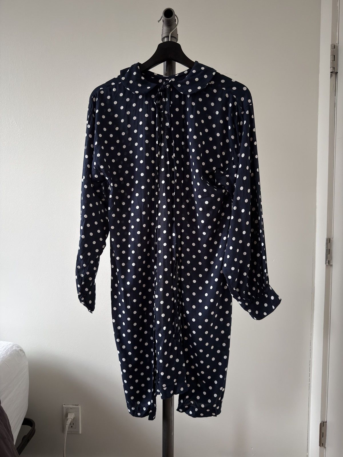 Polka Dot Peter Pan Collar Dress