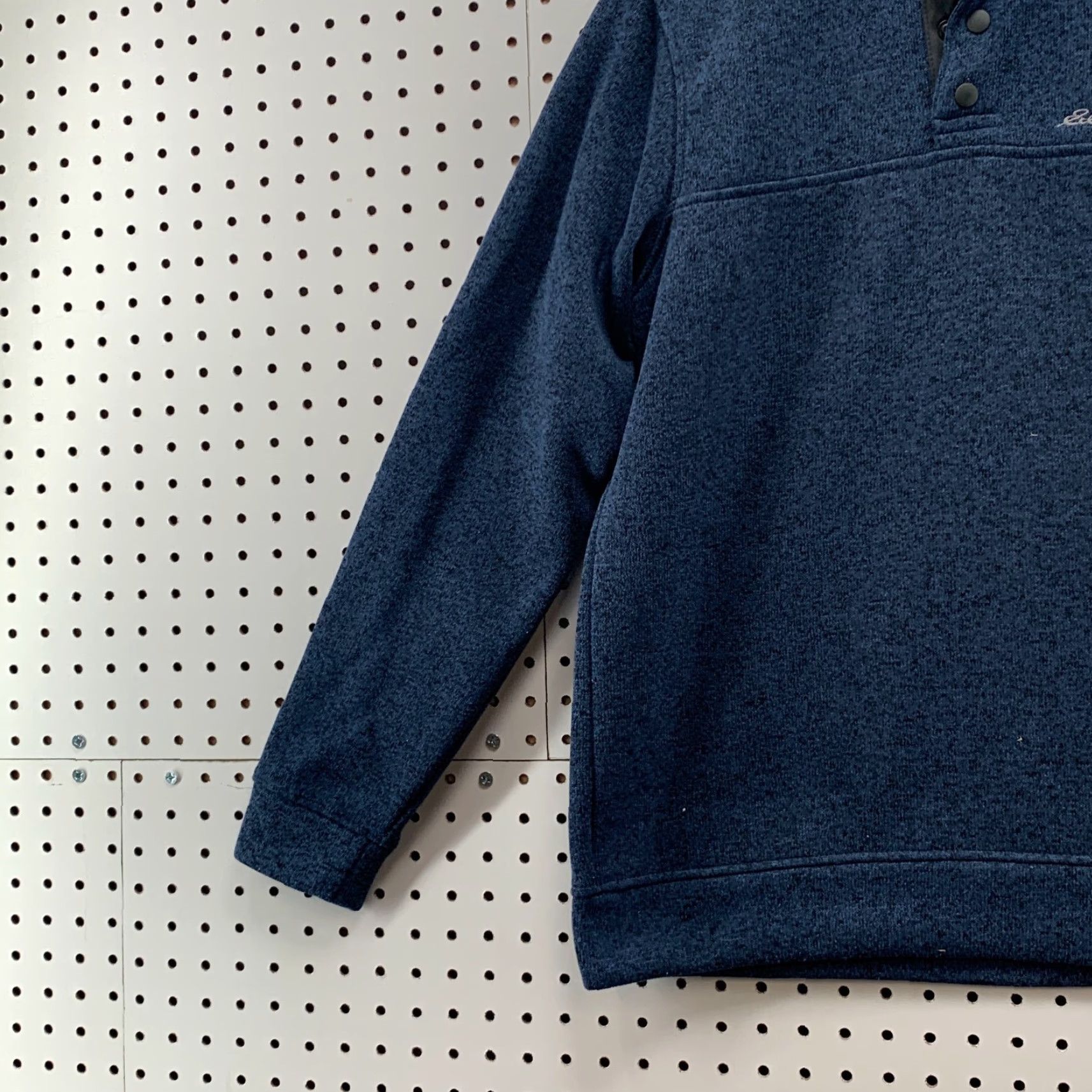 Eddie Bauer VINTAGE Eddie Bauer Pullover Sweater Mock Neck Blue Mens Medium 1/4 Snap Knit 90s Size US M / EU 48-50 / 2 - 4 Thumbnail