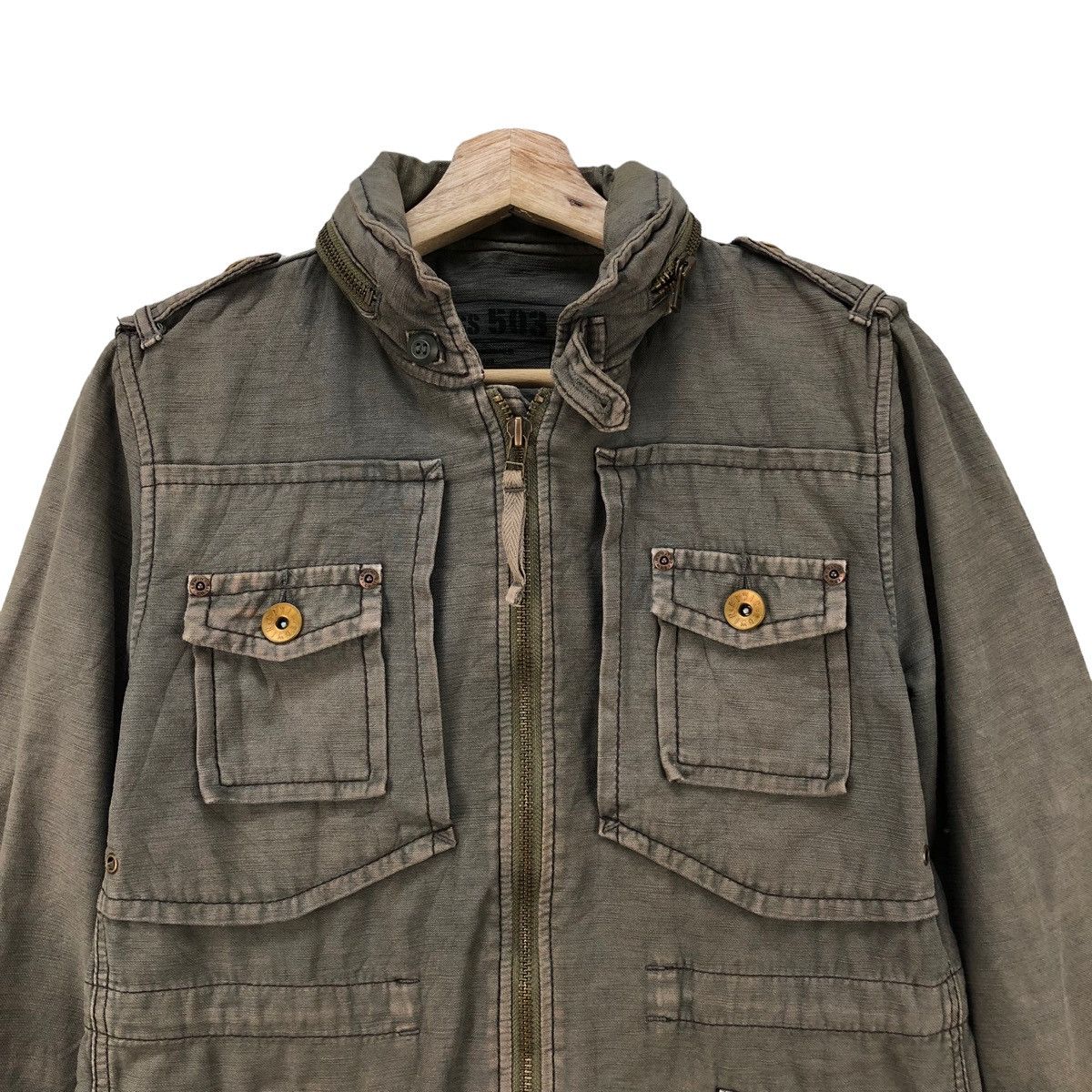 Army Of Me 🔥Japanese Brand Edwin Military Field Jacket Type M65 Size US S / EU 44-46 / 1 - 3 Thumbnail