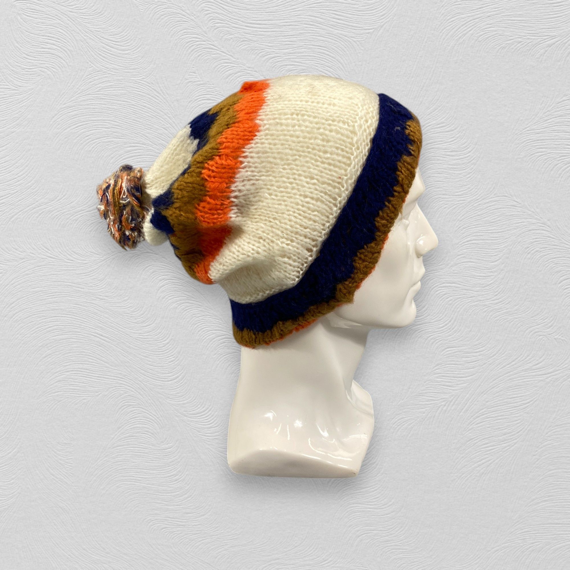 Japanese Brand Marylia Knit Snow Cap Beanie Hats -BN922 Size ONE SIZE - 3 Thumbnail