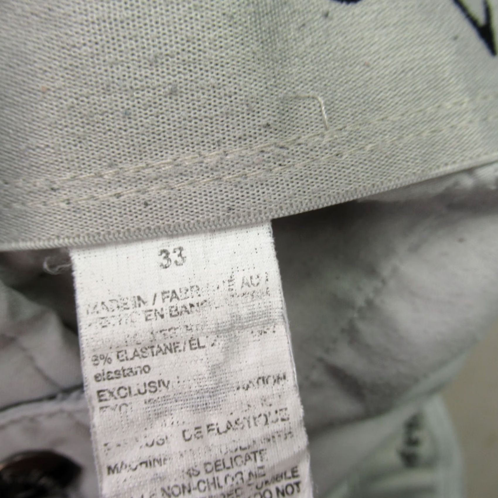 Callaway Callaway Shorts Mens 33 Chino Gray Lightweight Outdoors Button Pockets Size US 33 - 4 Thumbnail