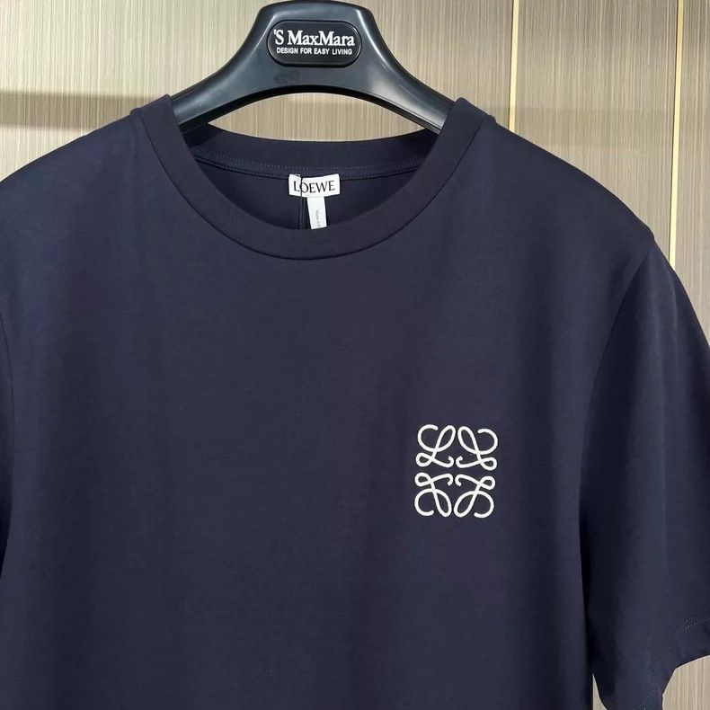 Loewe LOEWE Dark blue embroidered Logo short sleeve Size XS / US 0-2 / IT 36-38 - 4 Thumbnail